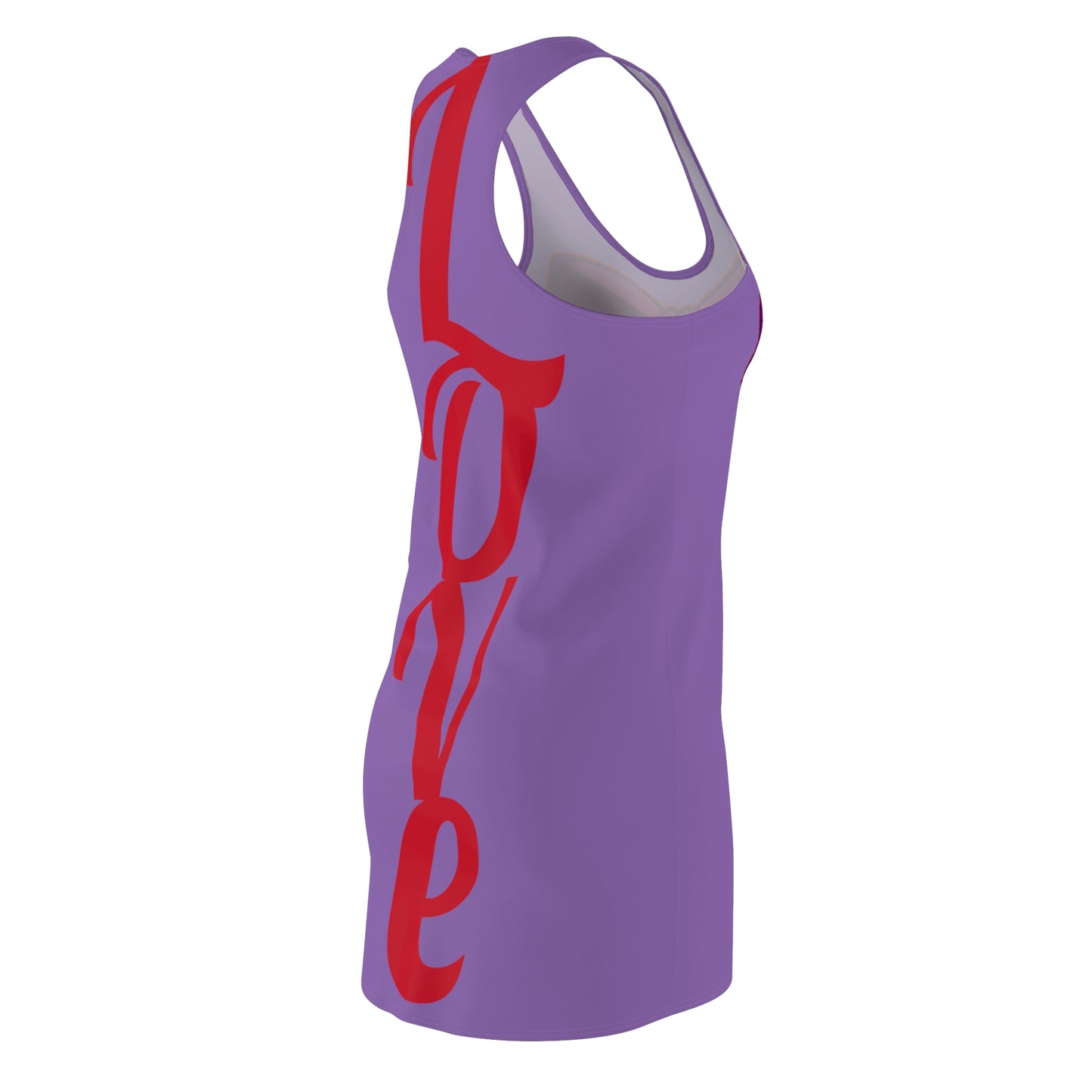 Be a Gift of Lovely Love! Racerback Dress (PURP) By The M.O.G