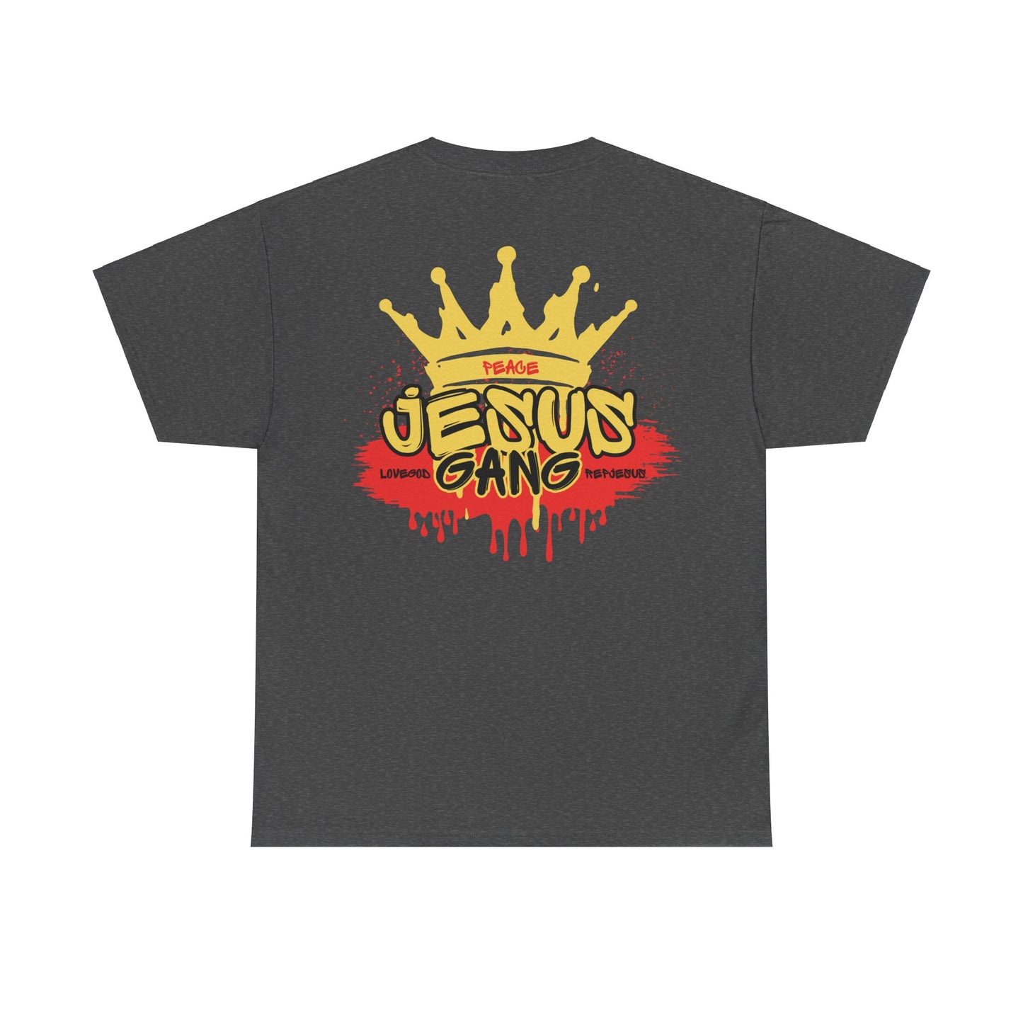 Jesus Gang Fruit of the Spirit, PEACE Crown (RED GLD BLK)