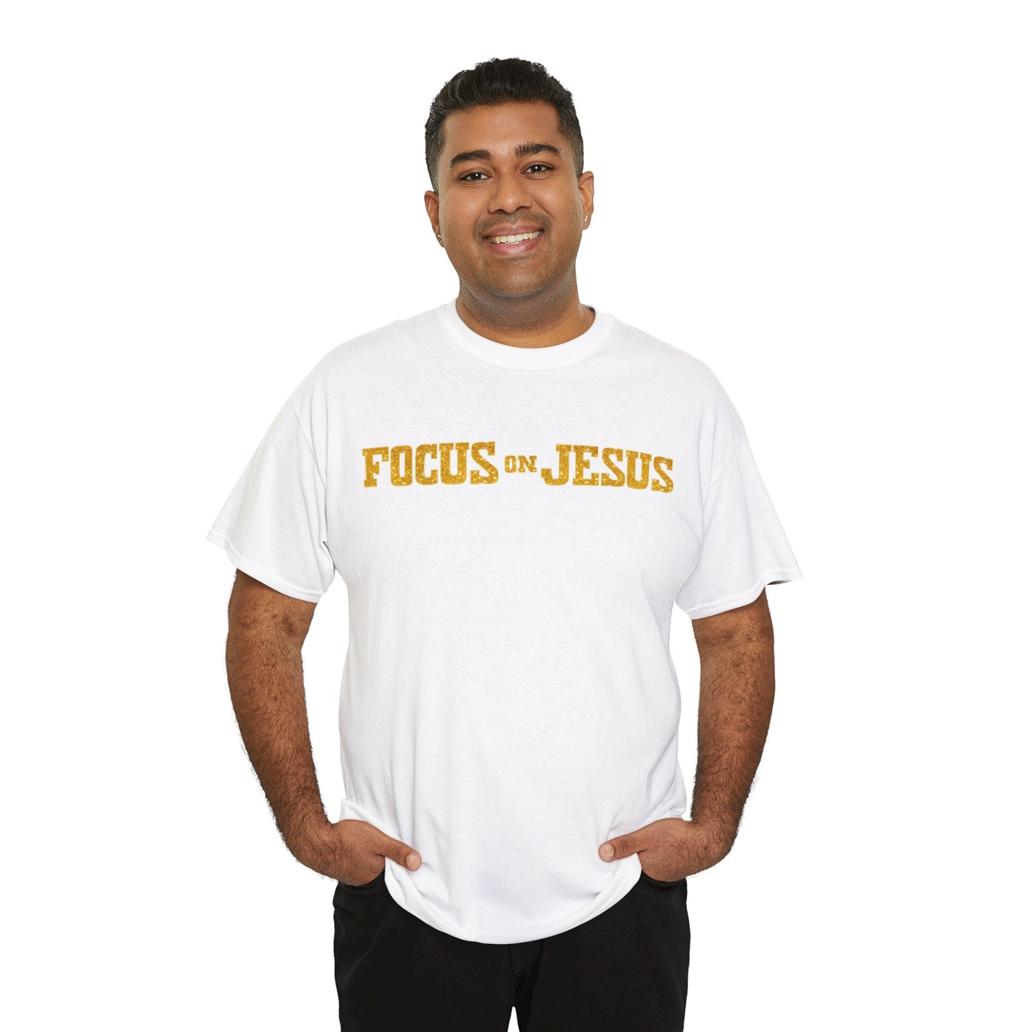 FOCUS on JESUS CLASSIC version multi-color Tee