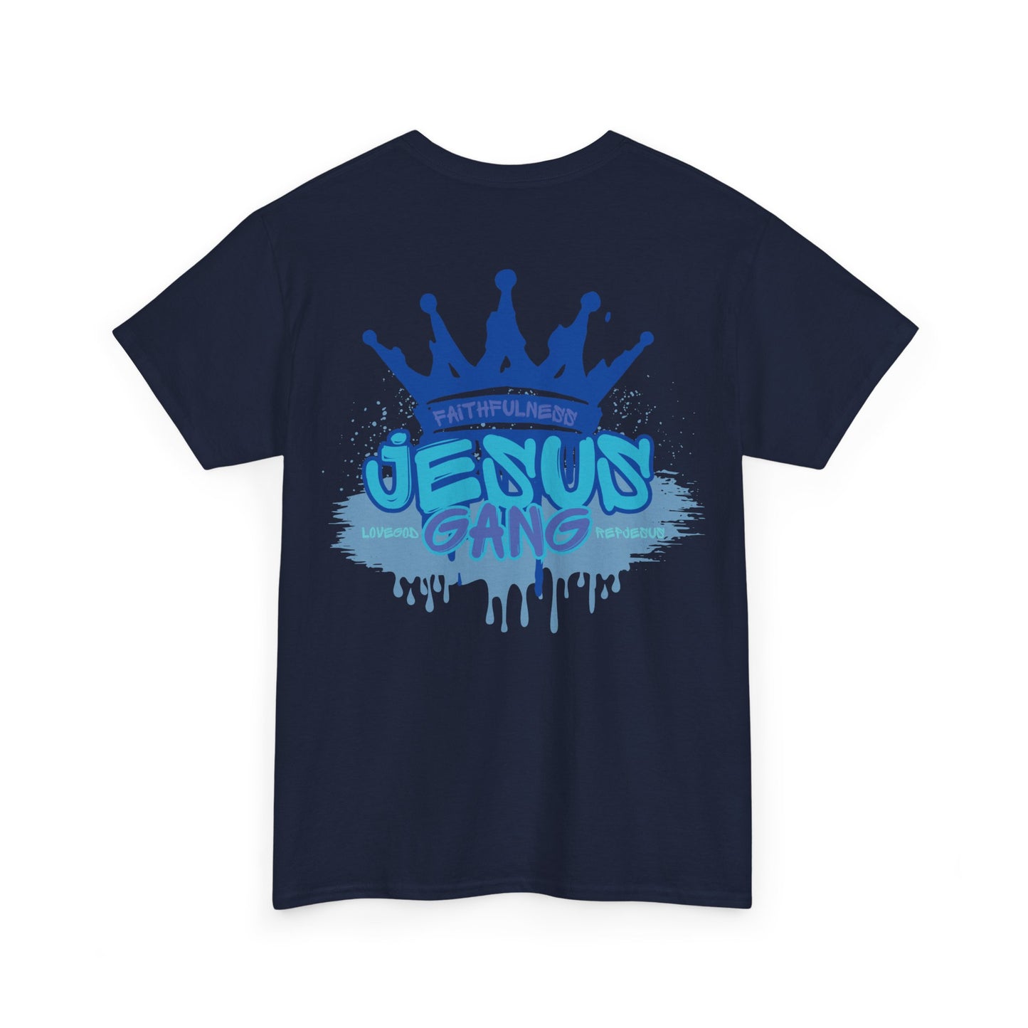 Jesus Gang Fruit of the Spirit, FAITHFULNESS Crown (LIVING WATER BLU)