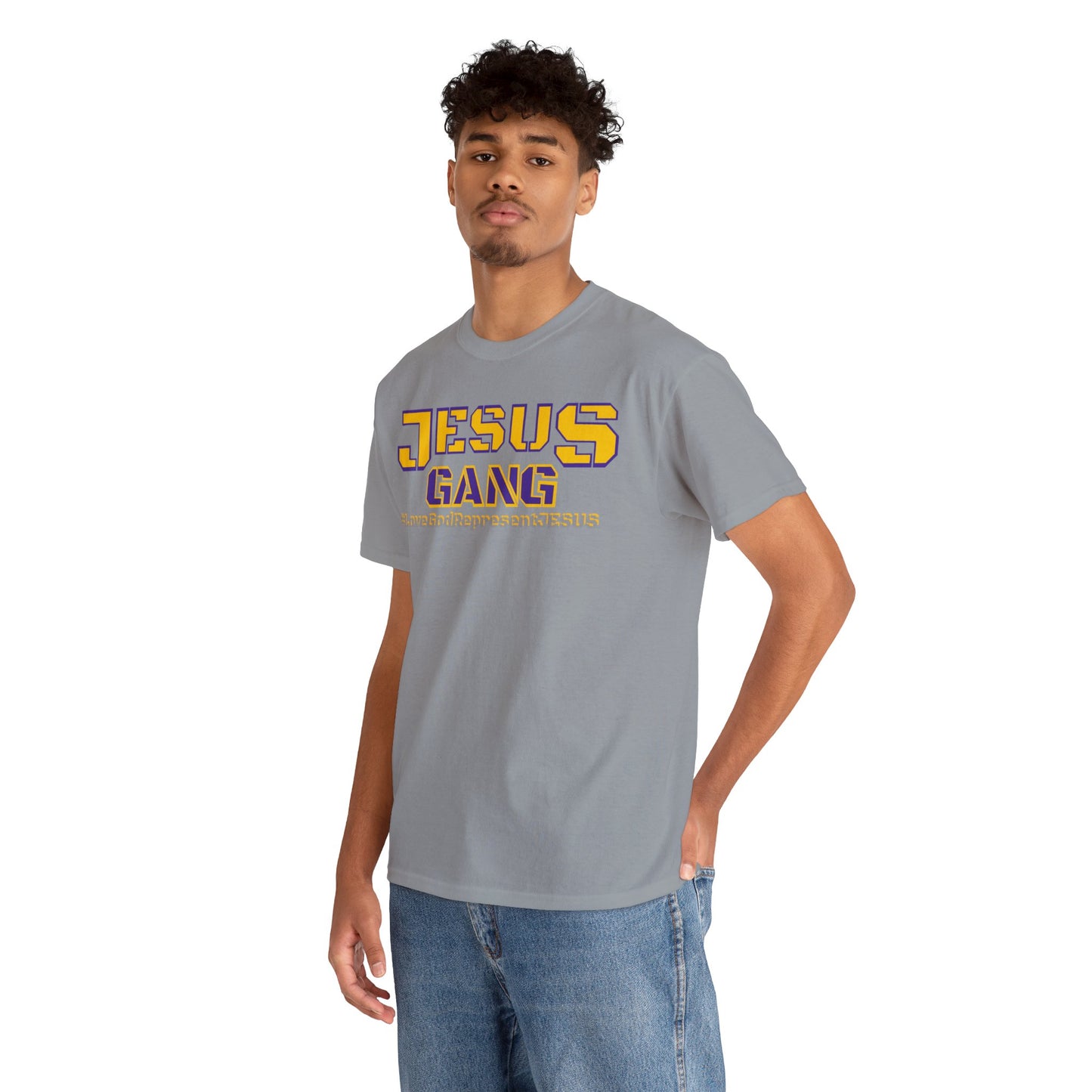 Jesus Gang Purple and Gold