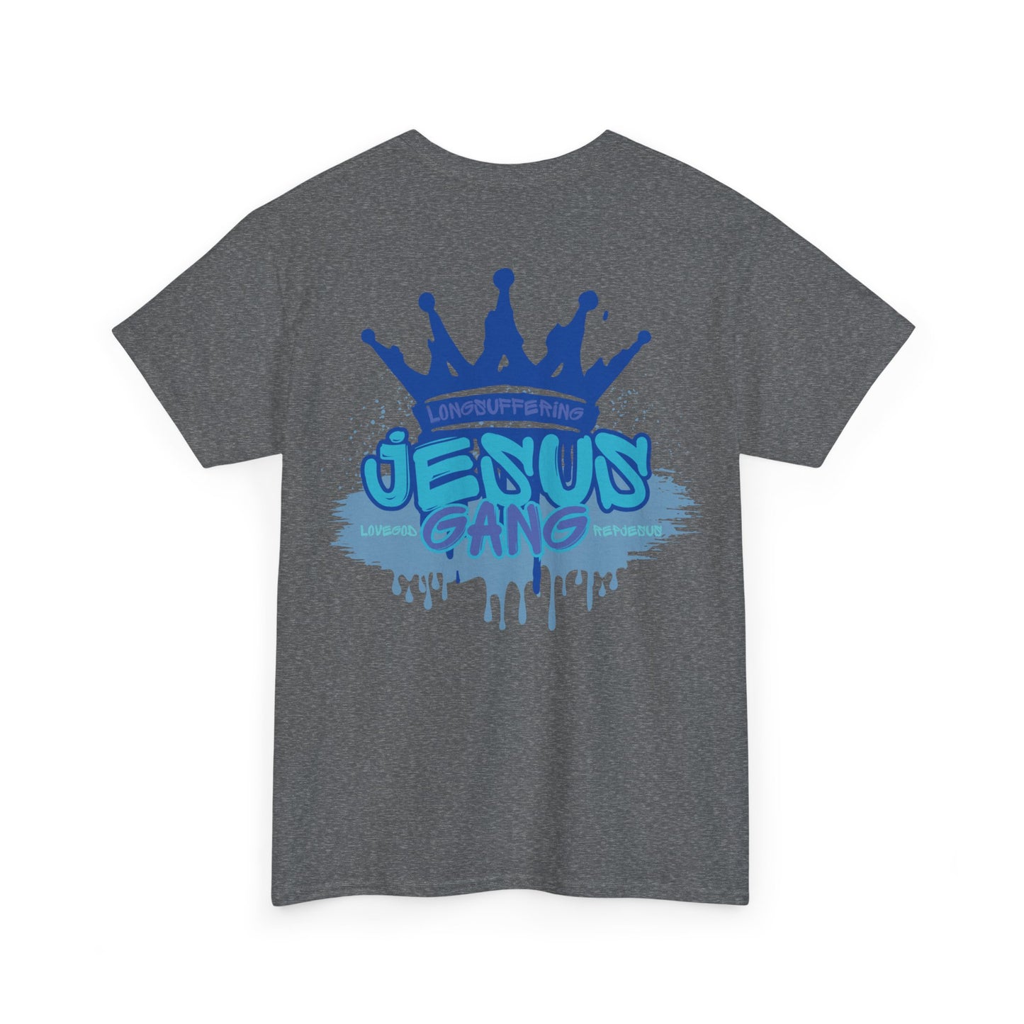 Jesus Gang Fruit of the Spirit, LONGSUFFERING Crown (LIVING WATER BLU)