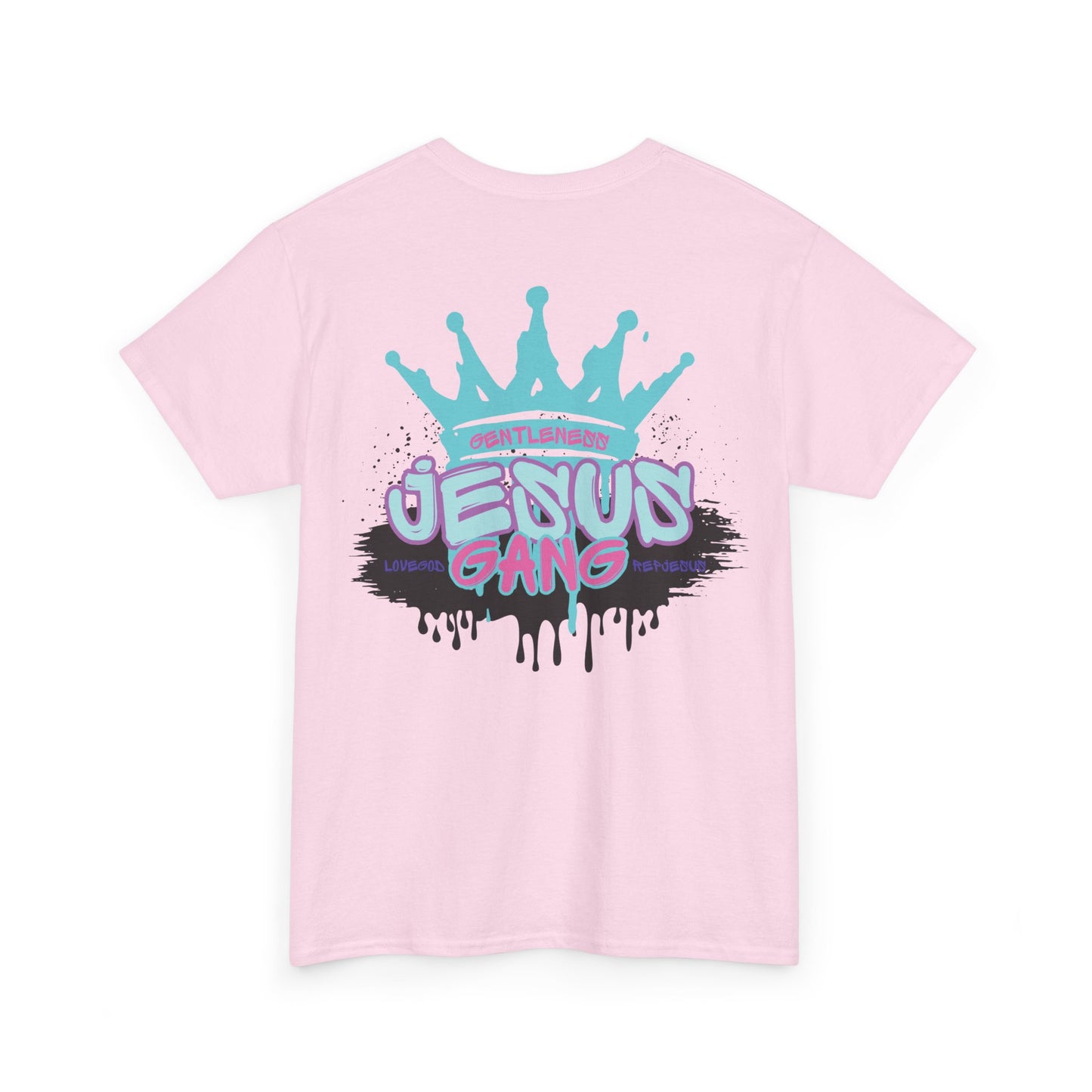 Jesus Gang Fruit of the Spirit, GENTLENESS Crown (PINK MAG TEAL)