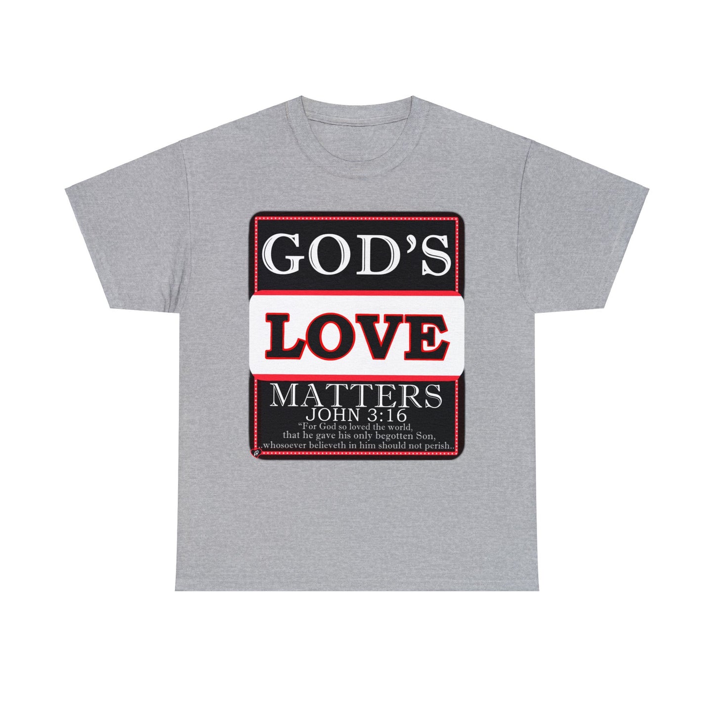 God's Love Matter RED BigPic