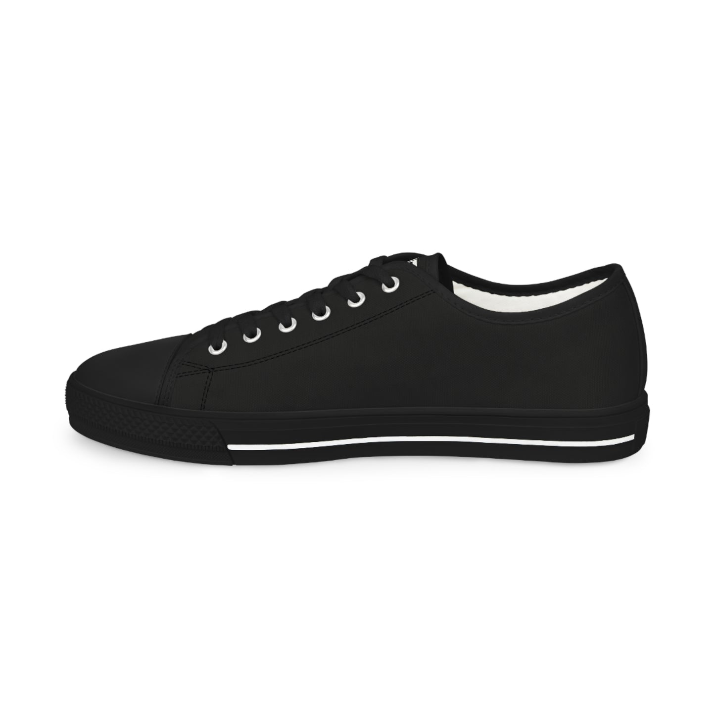 Gang of the Lord, Low Top, Jesus Gang Sneakers. BLACK/WHITE