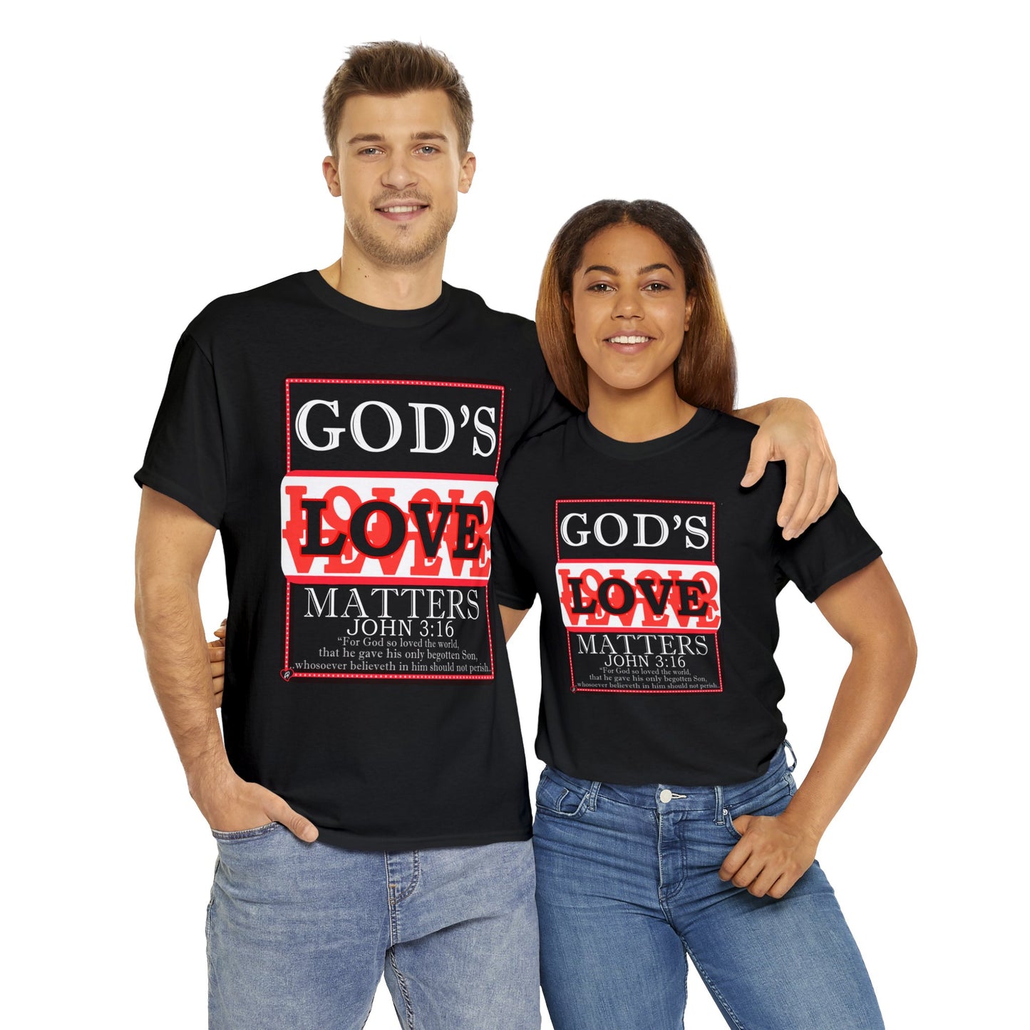 God's Love Matter BroLove RED BigPic