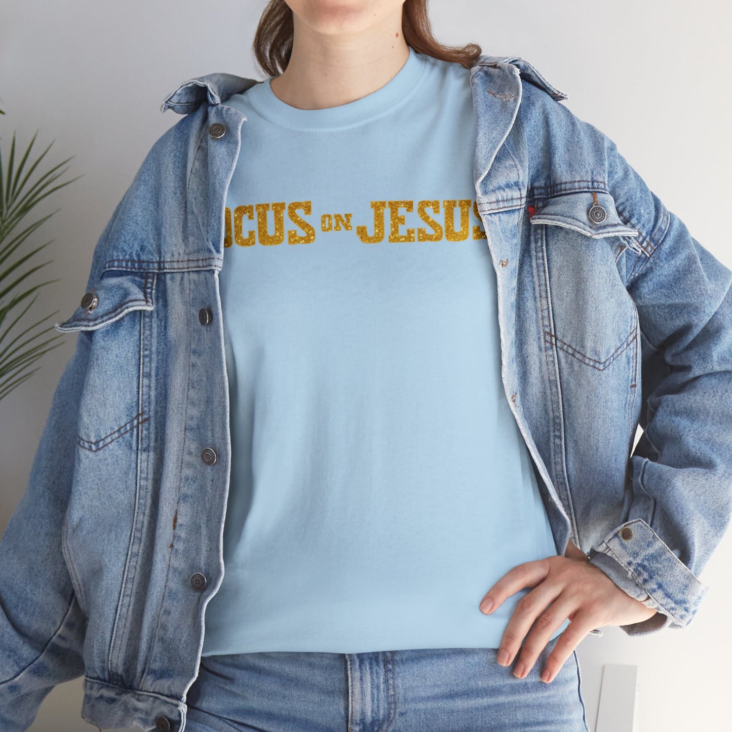 FOCUS on JESUS CLASSIC version multi-color Tee