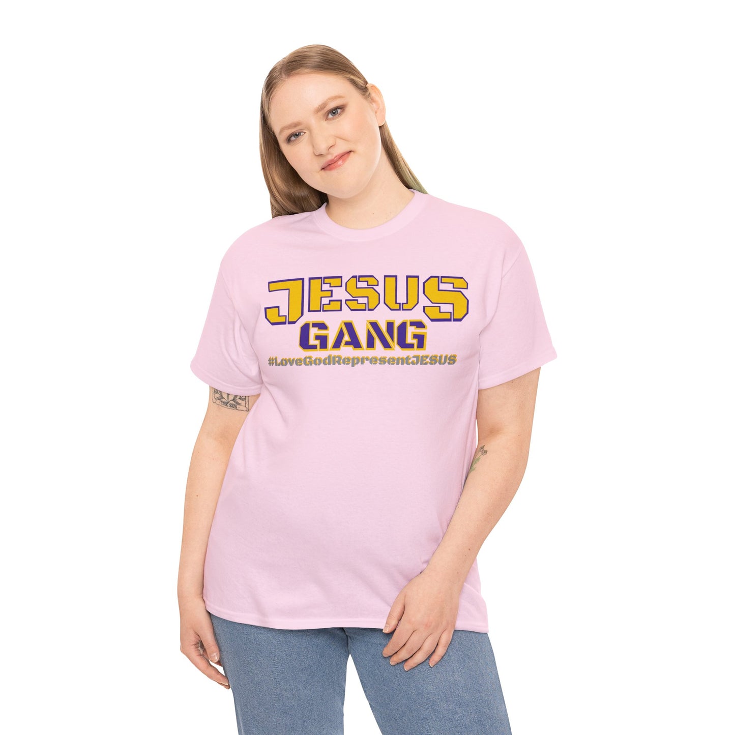 Jesus Gang Purple and Gold