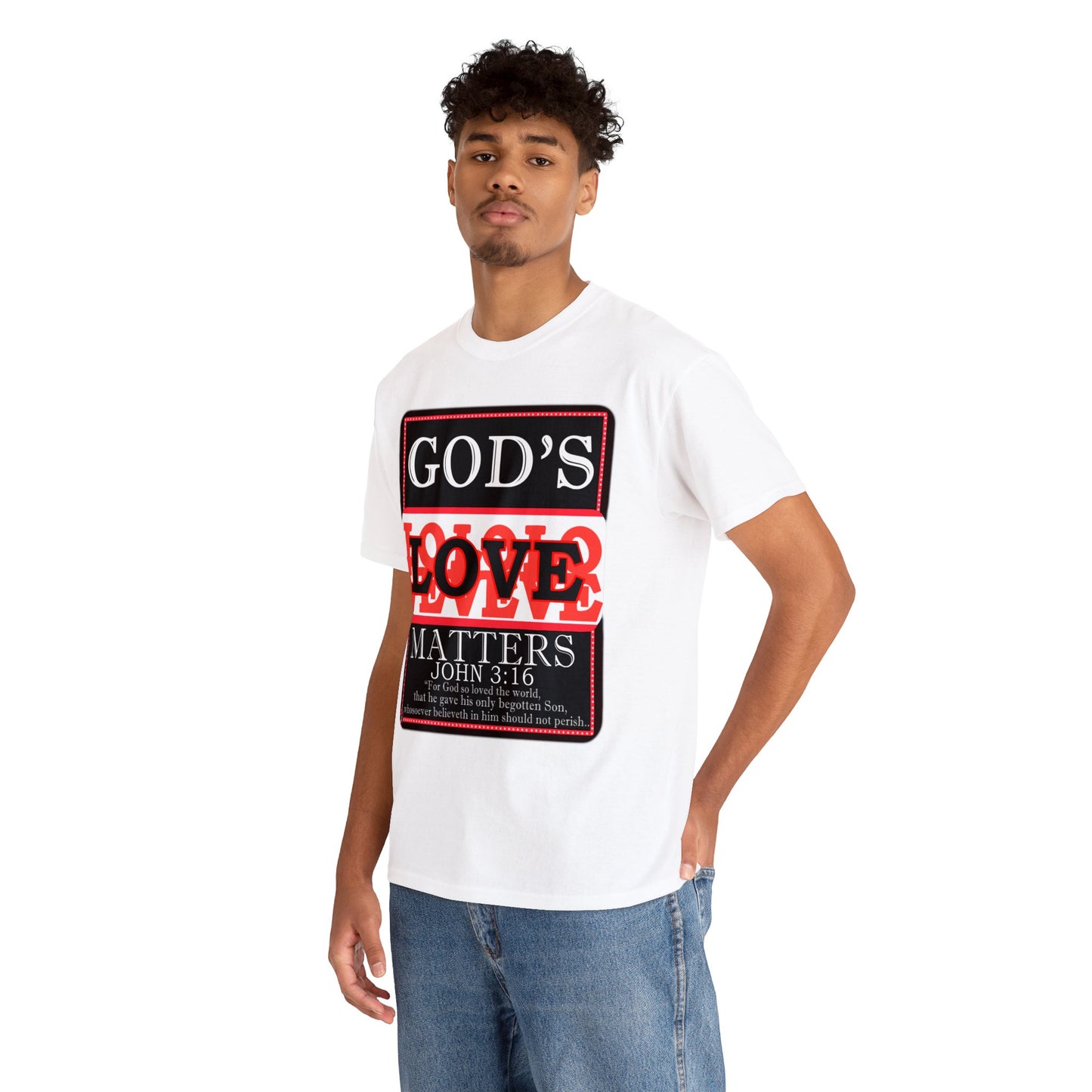 God's Love Matter BroLove RED BigPic