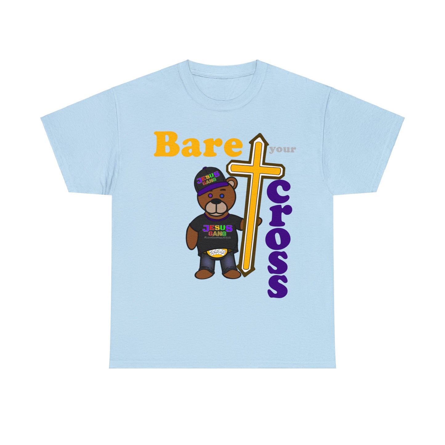 Bare your Cross multi-color Tee