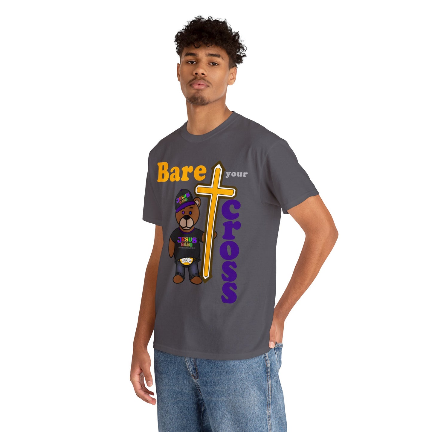 Bare your Cross multi-color Tee