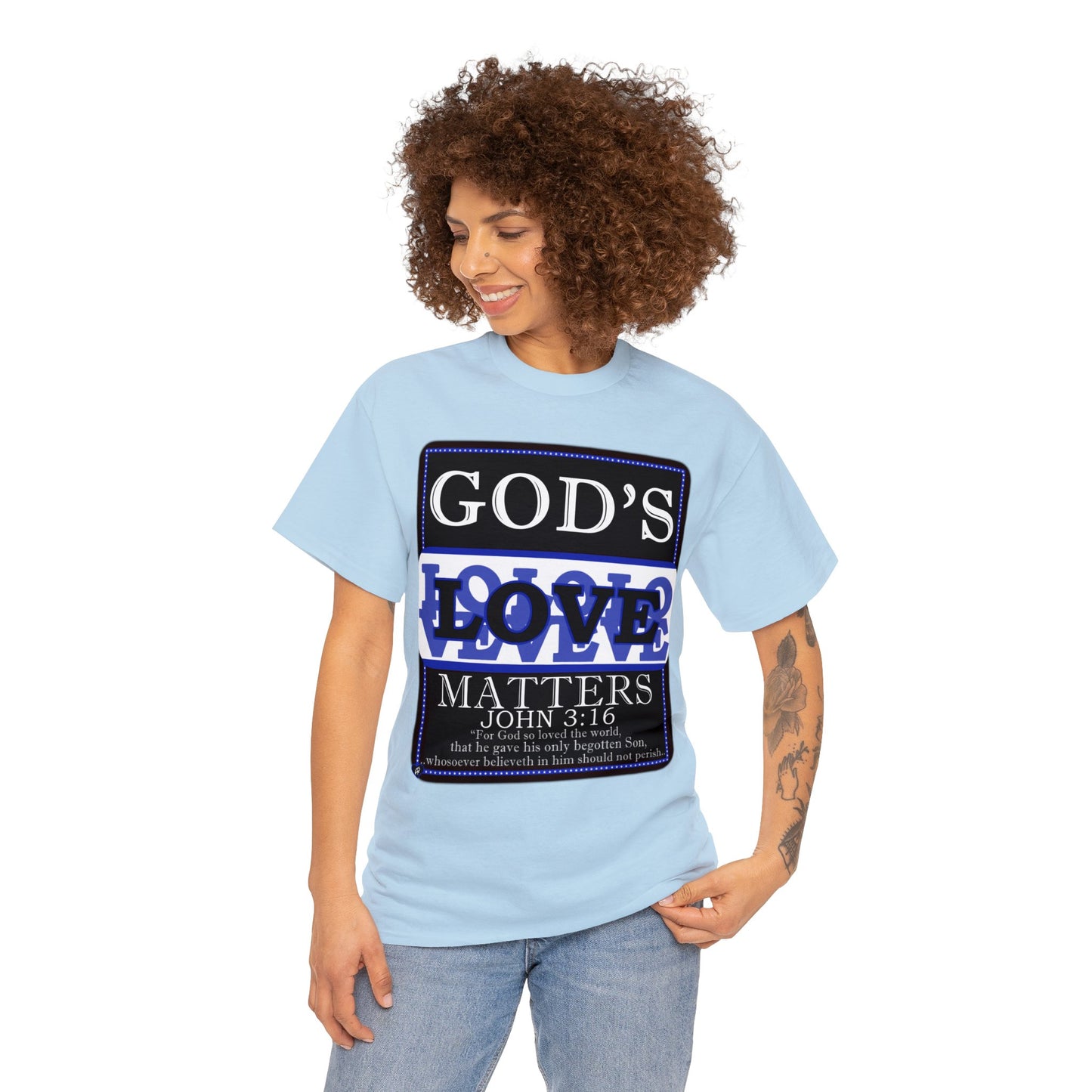 God's Love Matter BroLove  Blu