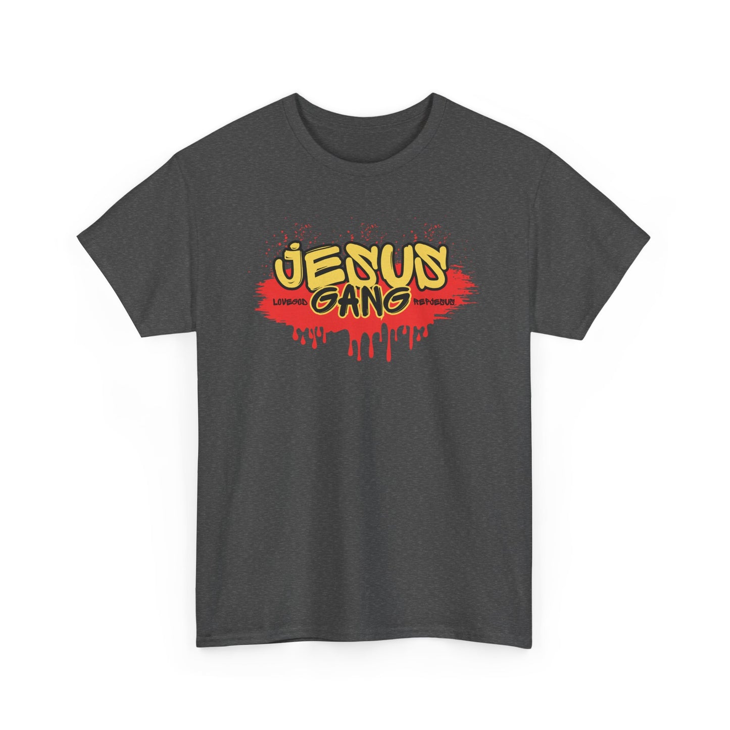 Jesus Gang Fruit of the Spirit, FAITHFULNESS Crown (RED GLD BLK)