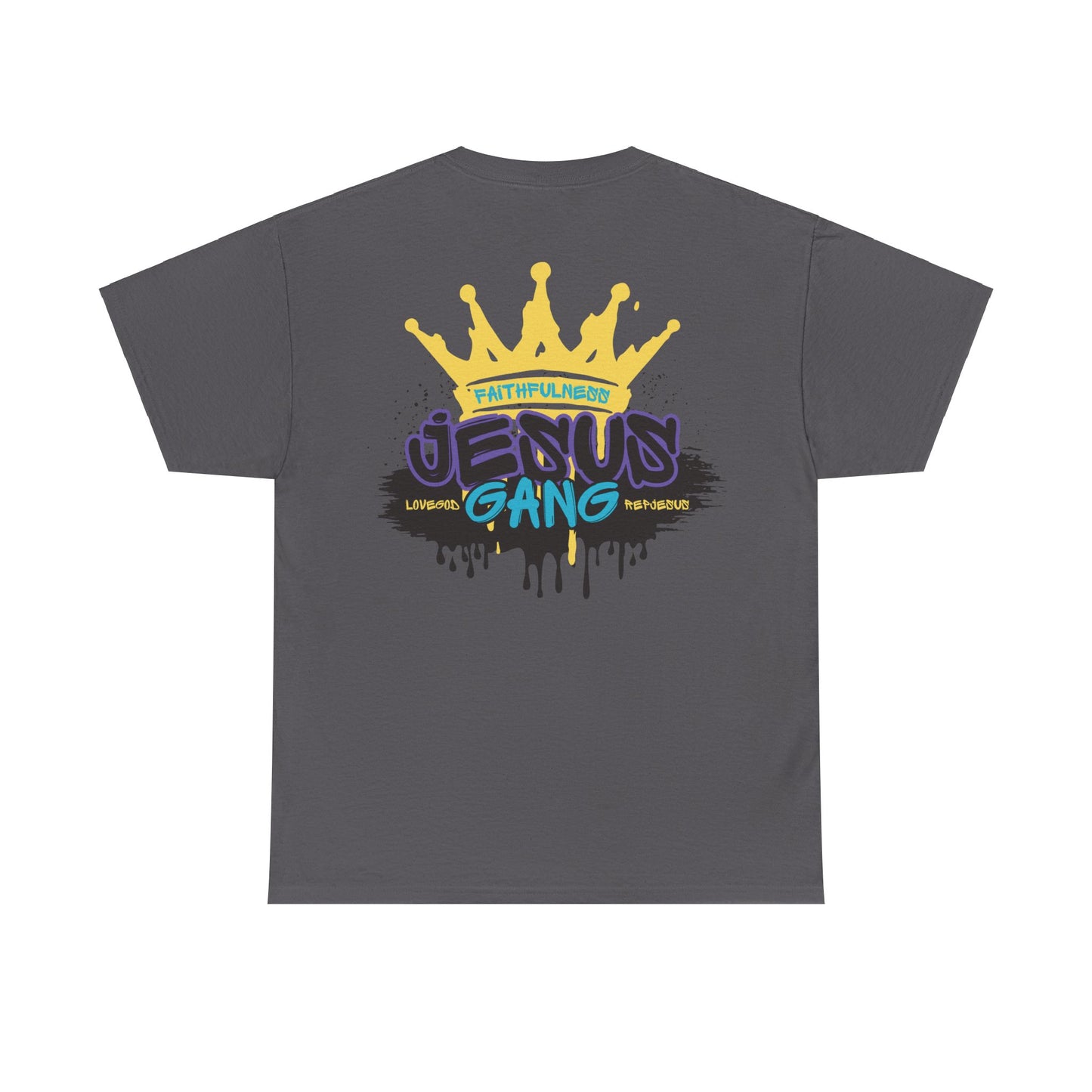 Jesus Gang Fruit of the Spirit, FAITHFULNESS Crown (Turq Purp Gold)