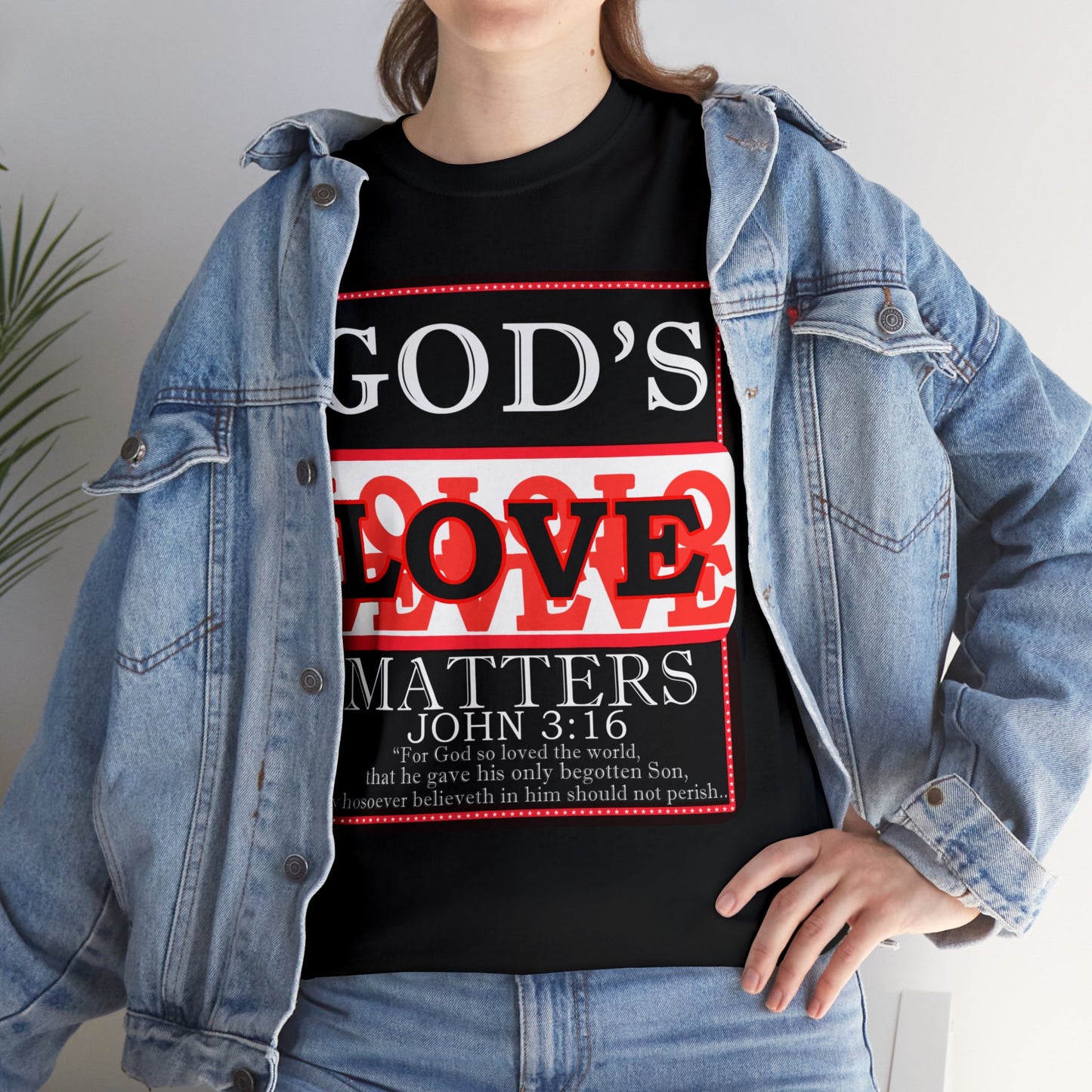 God's Love Matter BroLove RED BigPic