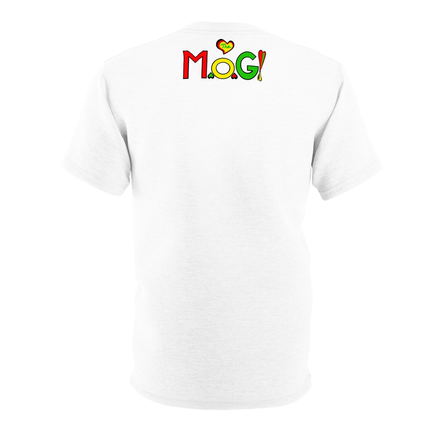 God is Love Jah- Mix WHT T-shirt By The M.O.G *Premium print*