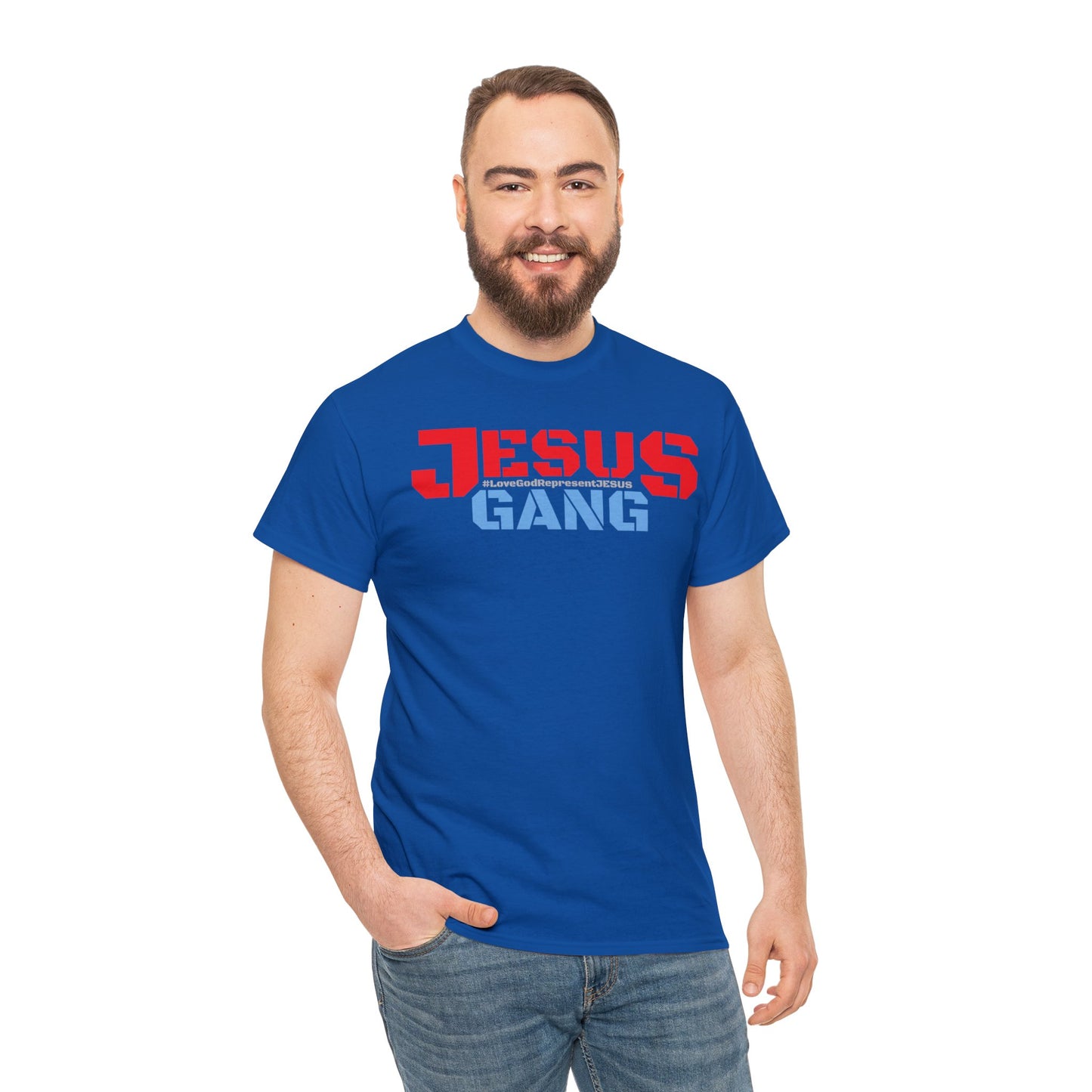 Jesus Gang Army of the Lord CLASSIC version multi-color Tee