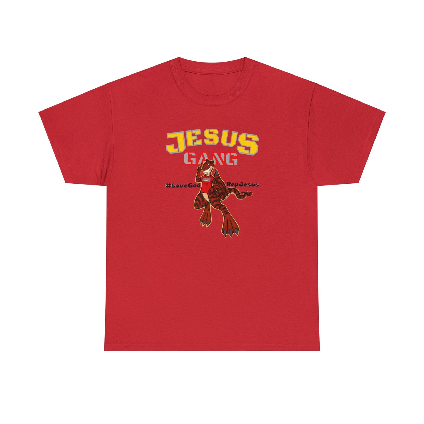 Jesus Gang Dino big kids CLASSIC version multi-color Tee