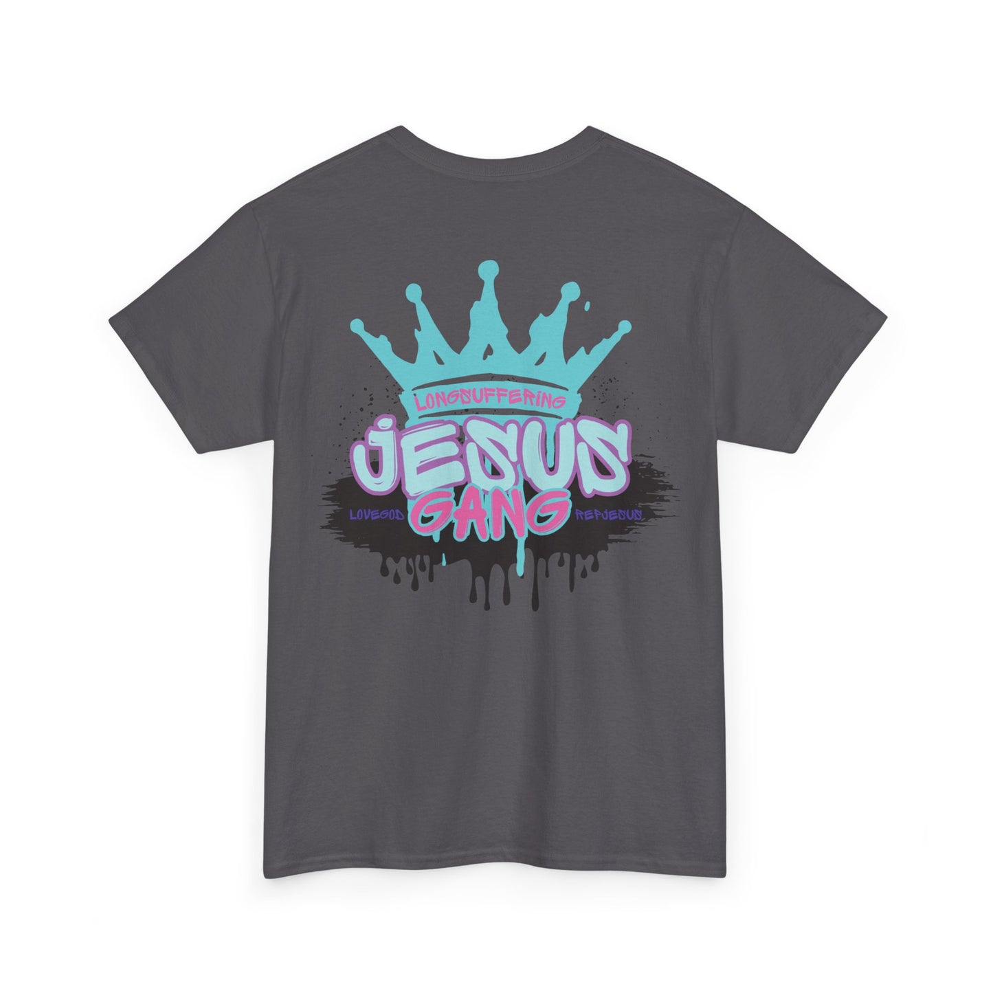 Jesus Gang Fruit of the Spirit, LONGSUFFERING Crown (PINK MAG TEAL)