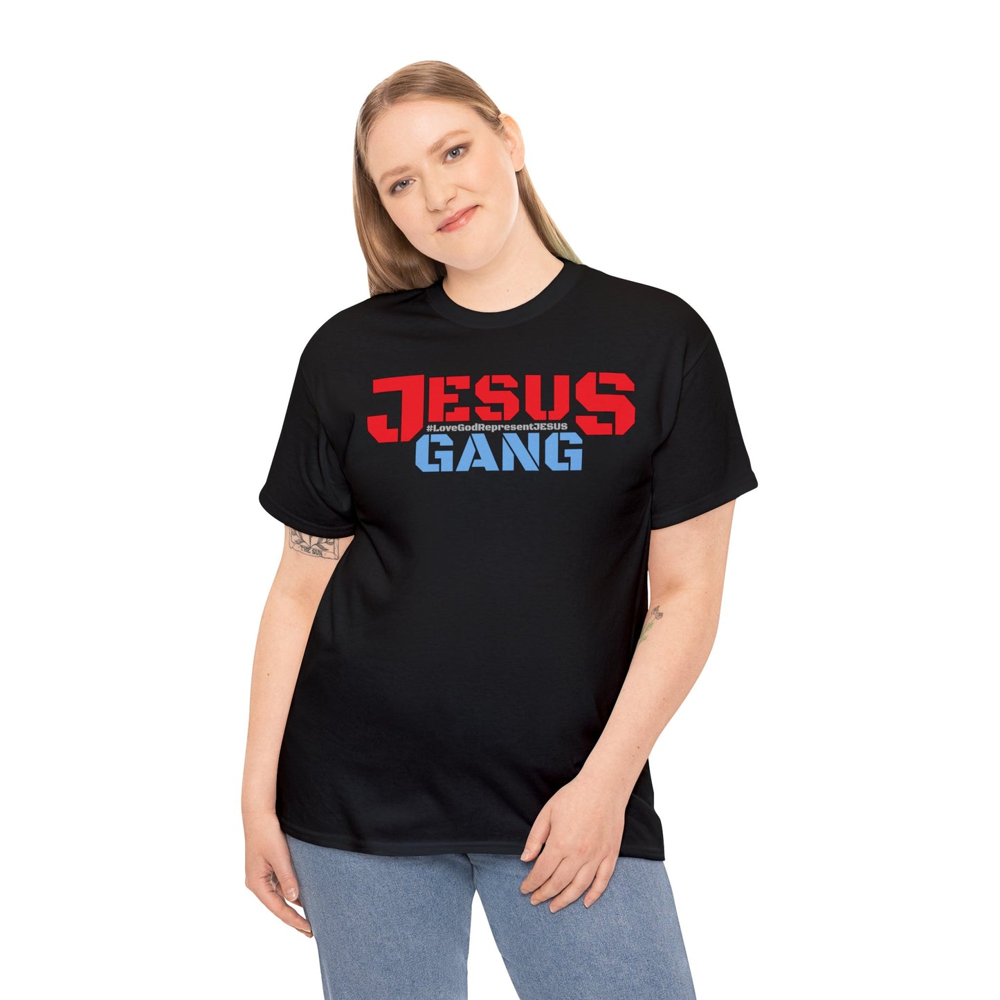 Jesus Gang Army of the Lord CLASSIC version multi-color Tee