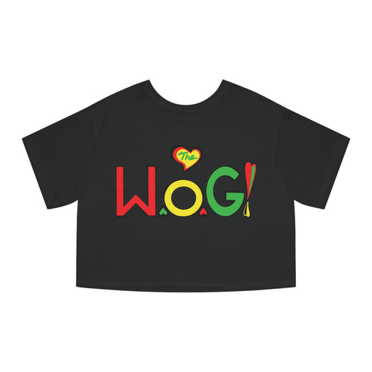 W.o.G Jesus Gang (Ja Remix) Women's Cropped T-Shirts