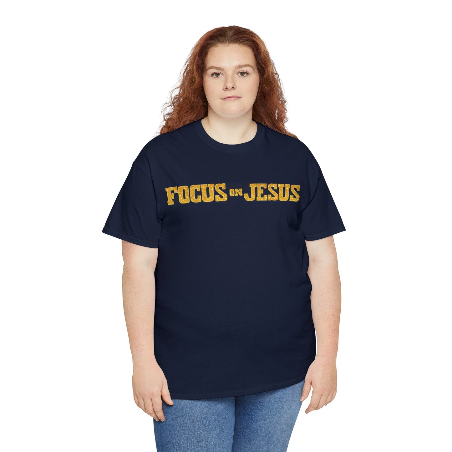 FOCUS on JESUS CLASSIC version multi-color Tee