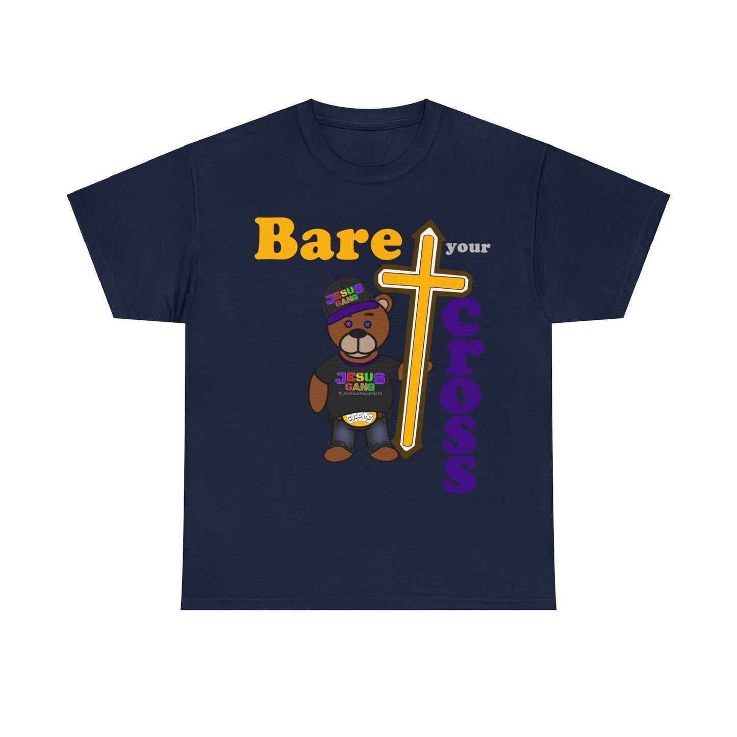 Bare your Cross multi-color Tee