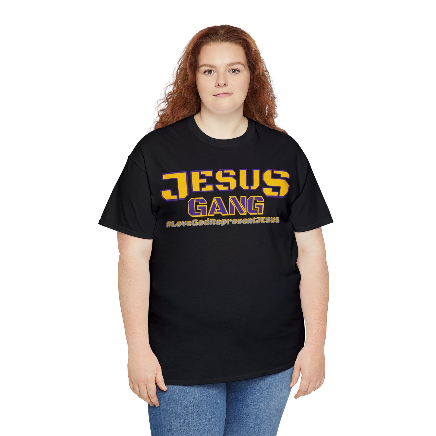 Jesus Gang Purple and Gold