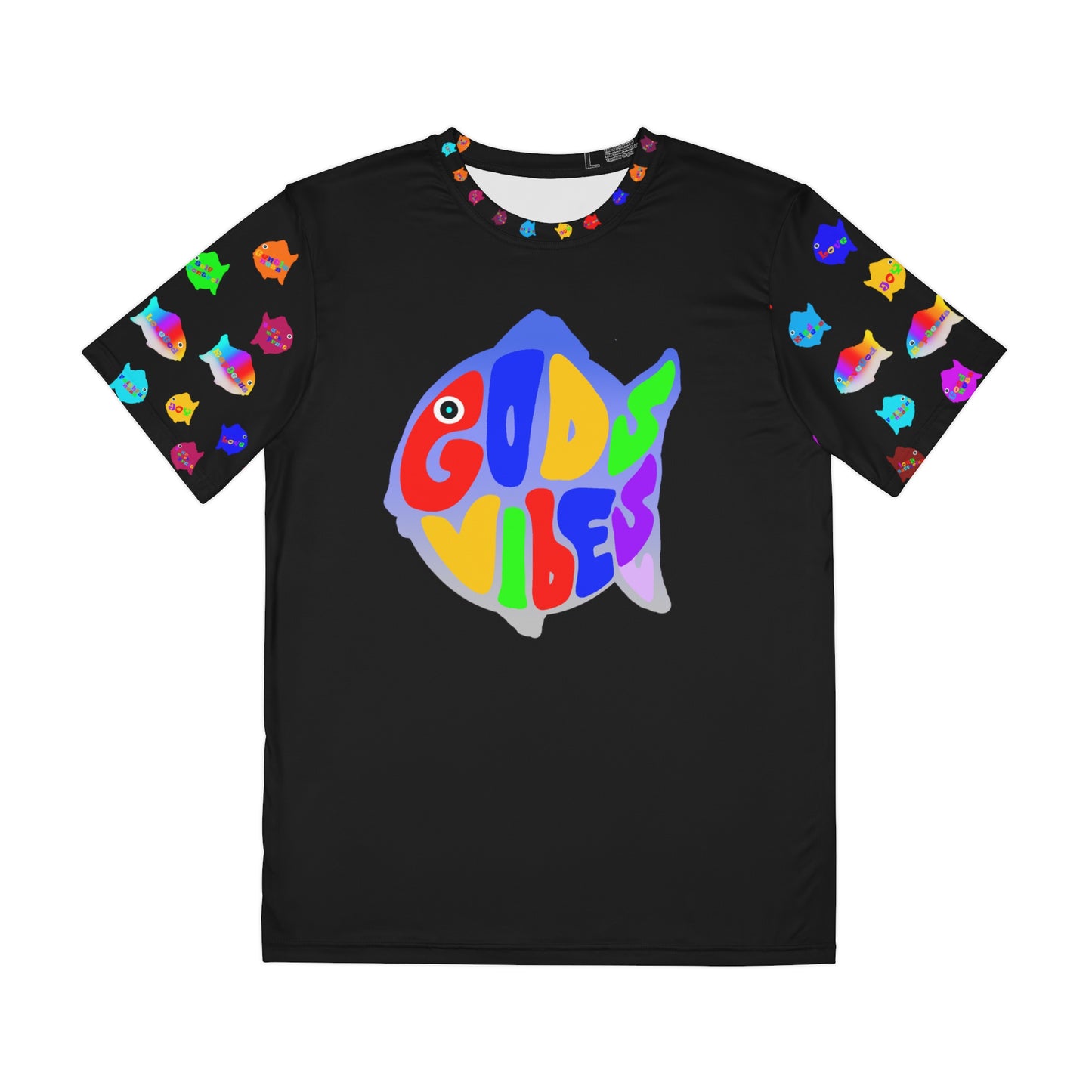 Gods ViBES Men's Polyester Tee