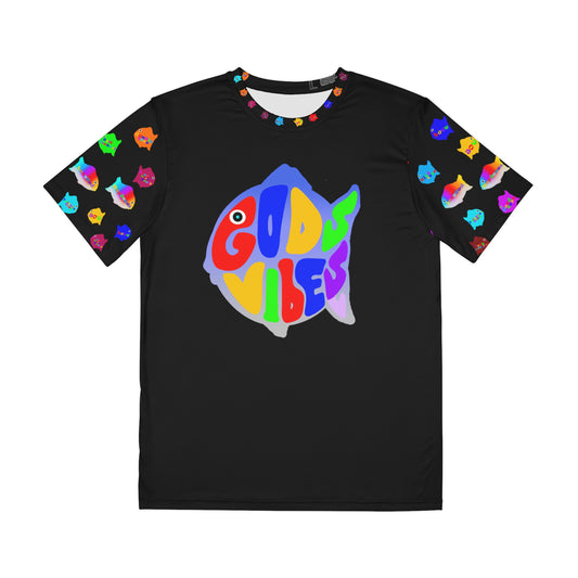 Gods ViBES Men's Polyester Tee