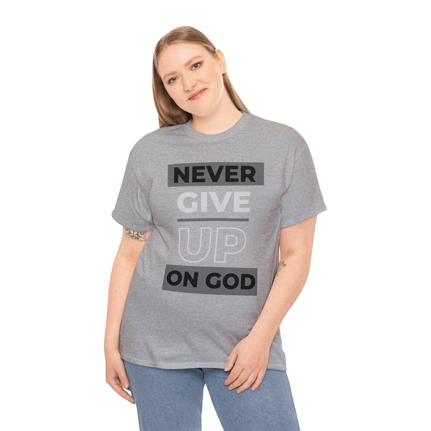 Never Give up! (ON GOD) Love God Rep Jesus