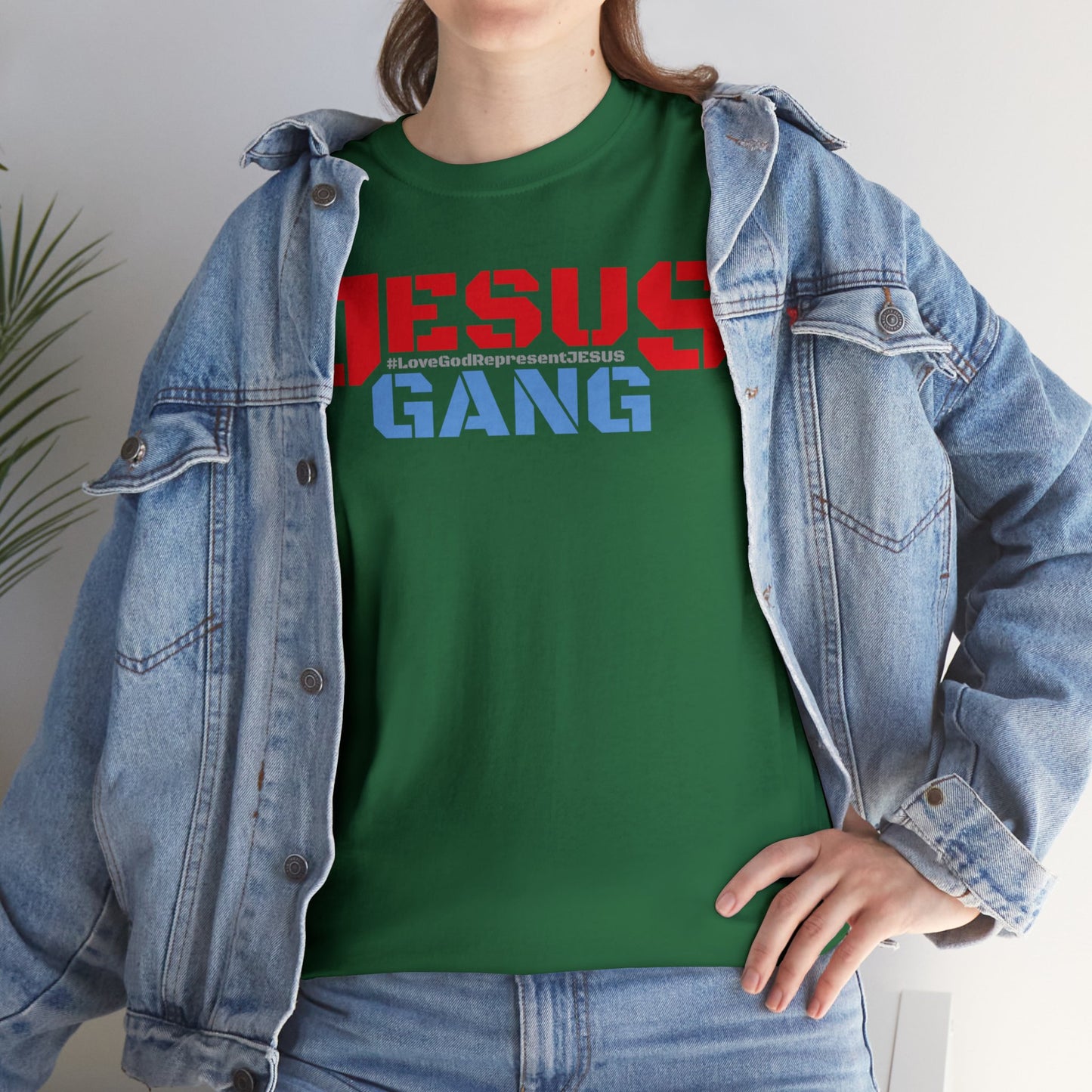 Jesus Gang Army of the Lord CLASSIC version multi-color Tee