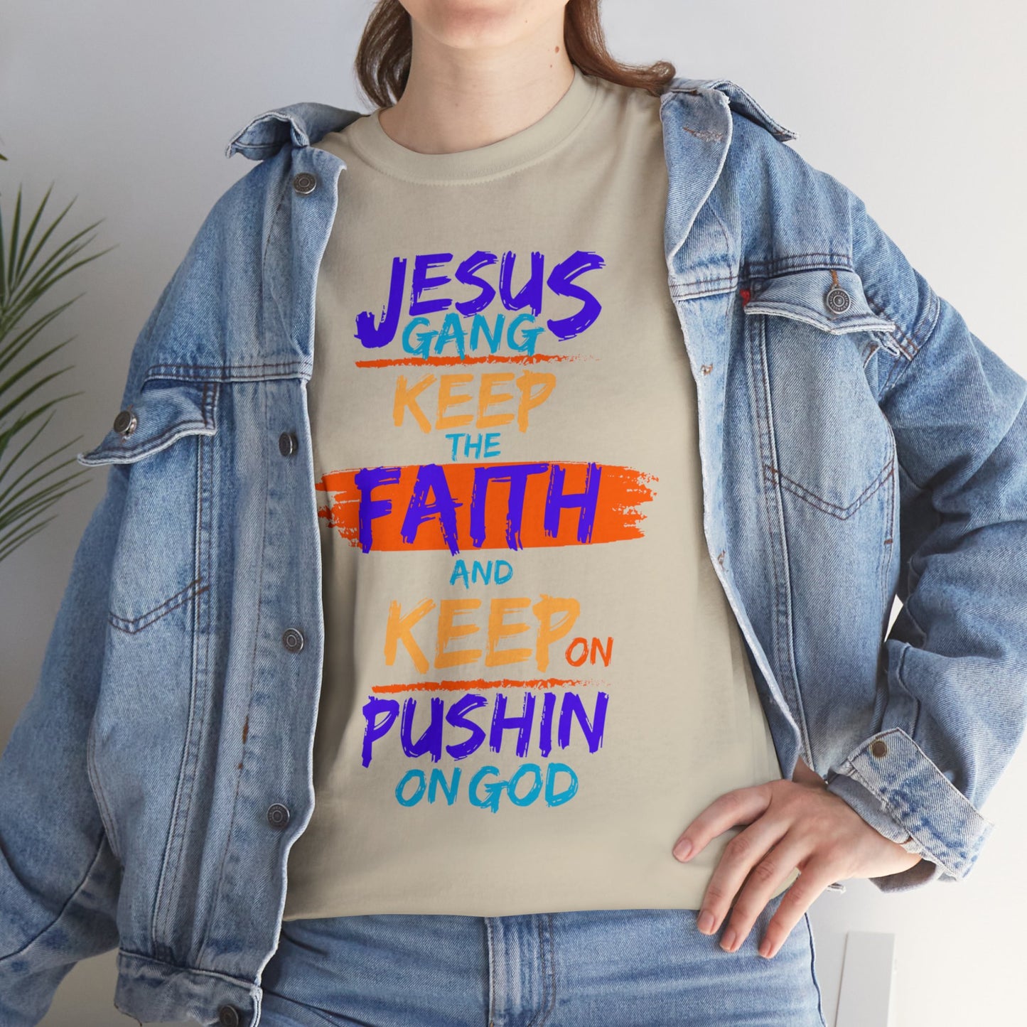 Jesus Gang, The LIFESTYLE Heavy Cotton Tee