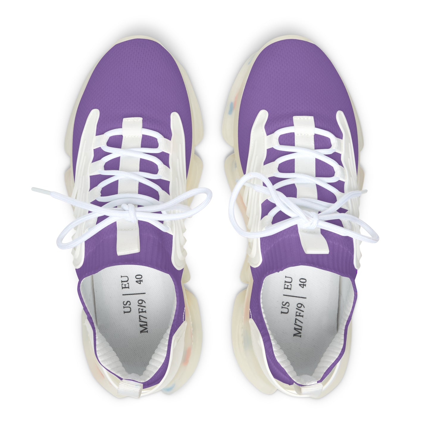 Jesus Gang Army of Lord Royal Purp Women's Mesh Sneakers