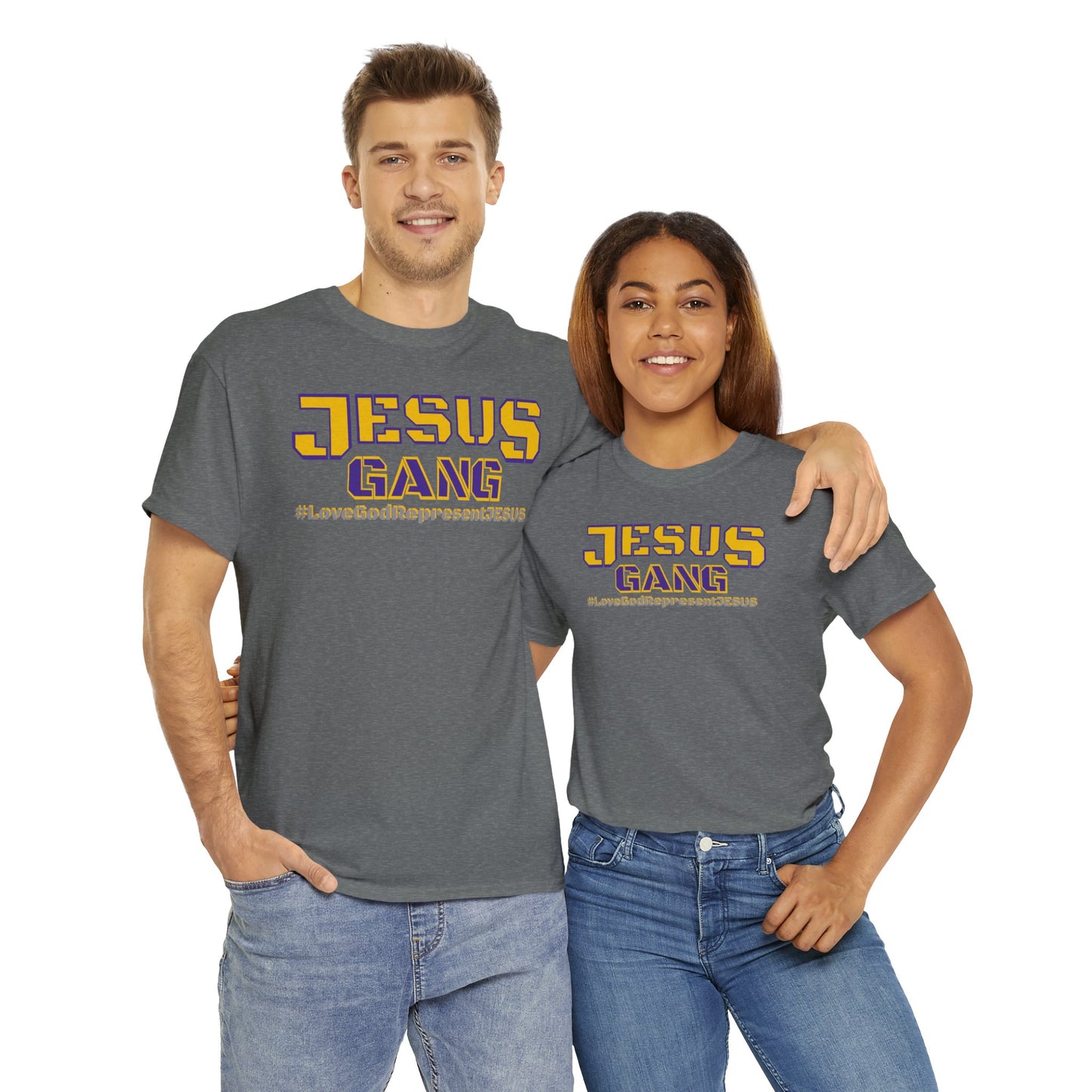 Jesus Gang Purple and Gold