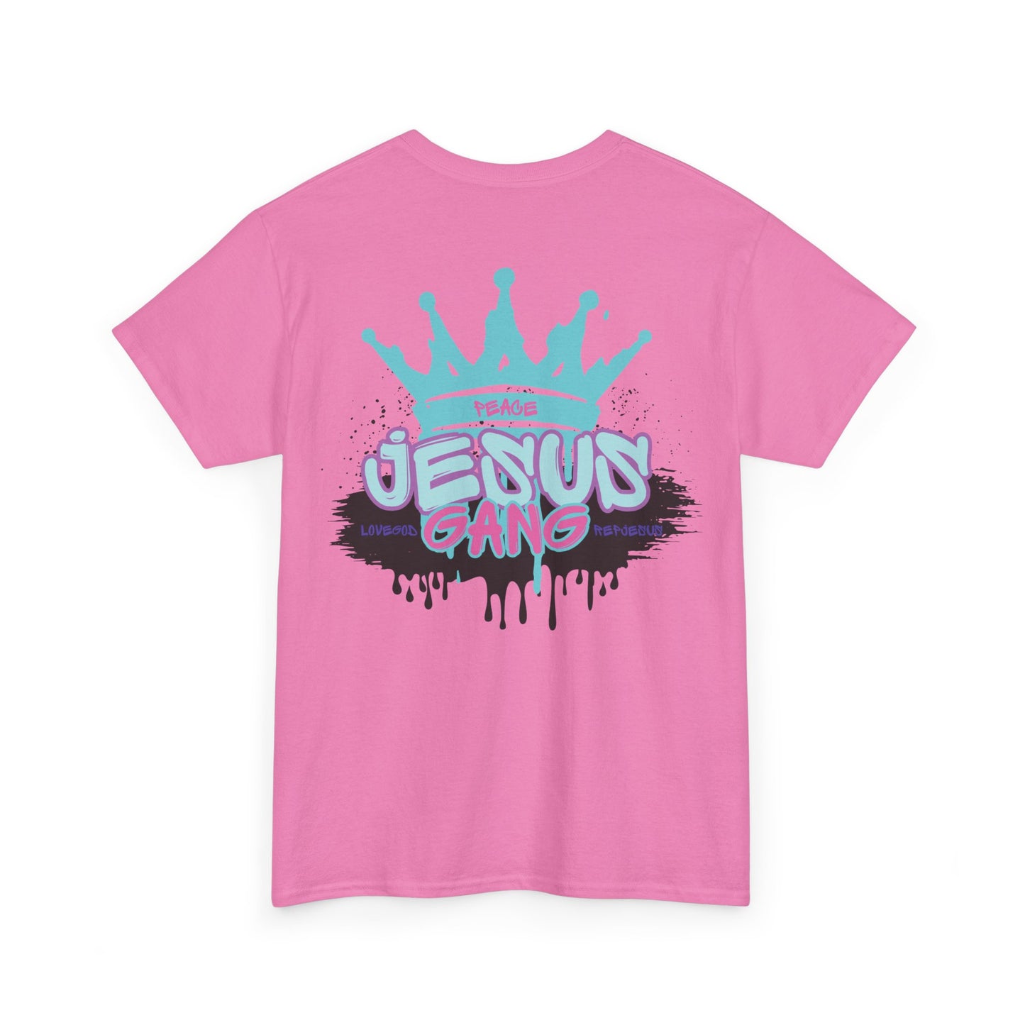 Jesus Gang Fruit of the Spirit, PEACE Crown (PINK MAG TEAL)