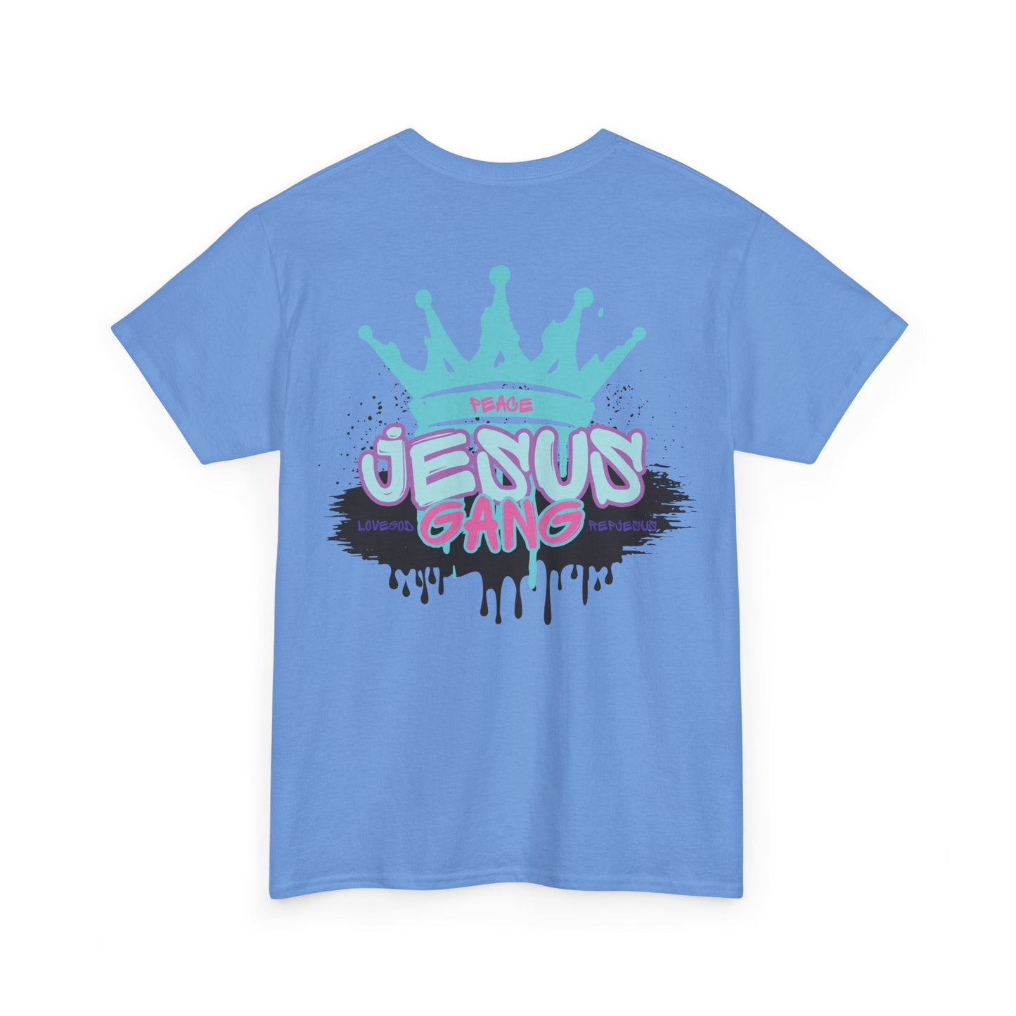 Jesus Gang Fruit of the Spirit, PEACE Crown (PINK MAG TEAL)