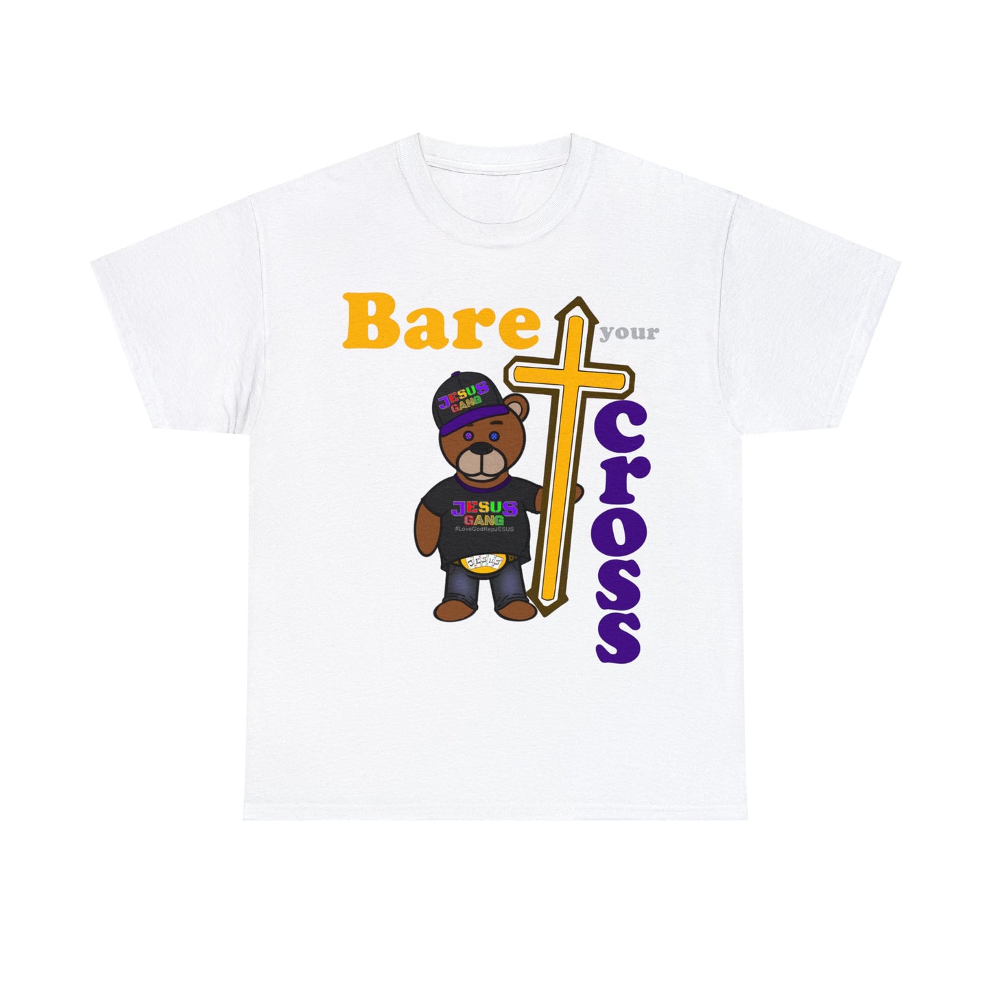 Bare your Cross multi-color Tee