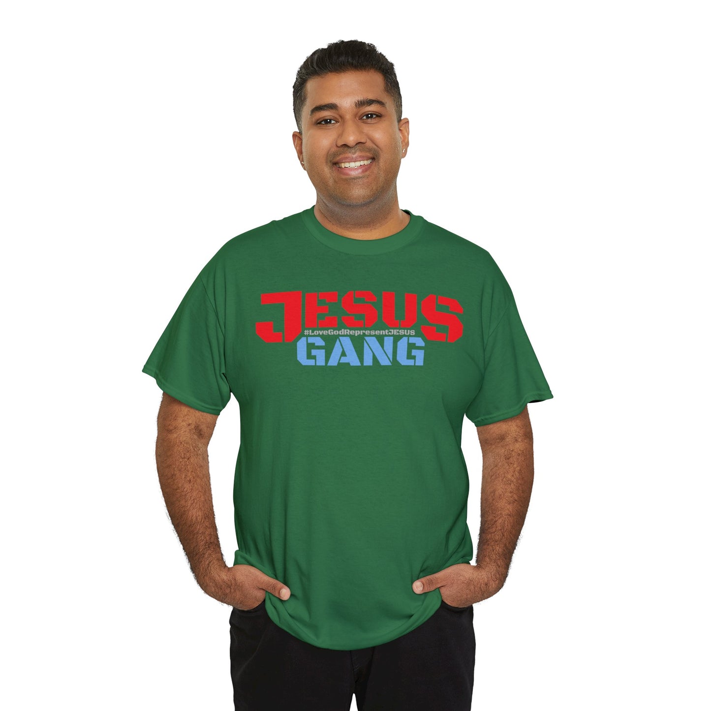 Jesus Gang Army of the Lord CLASSIC version multi-color Tee