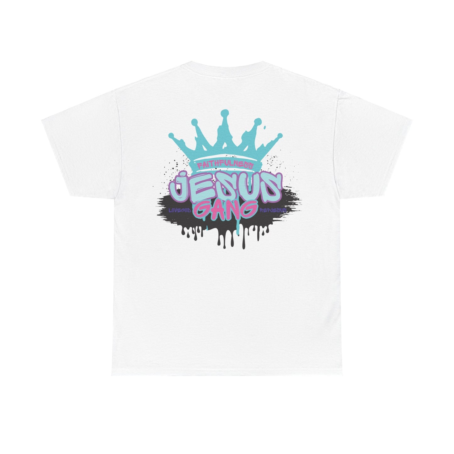 Jesus Gang Fruit of the Spirit, FAITHFULNESS Crown (PINK MAG TEAL)