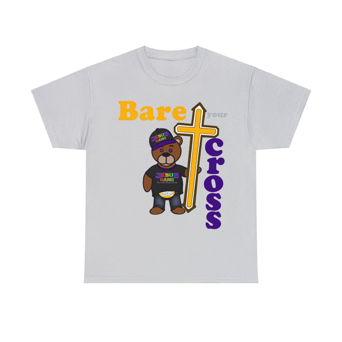 Bare your Cross multi-color Tee