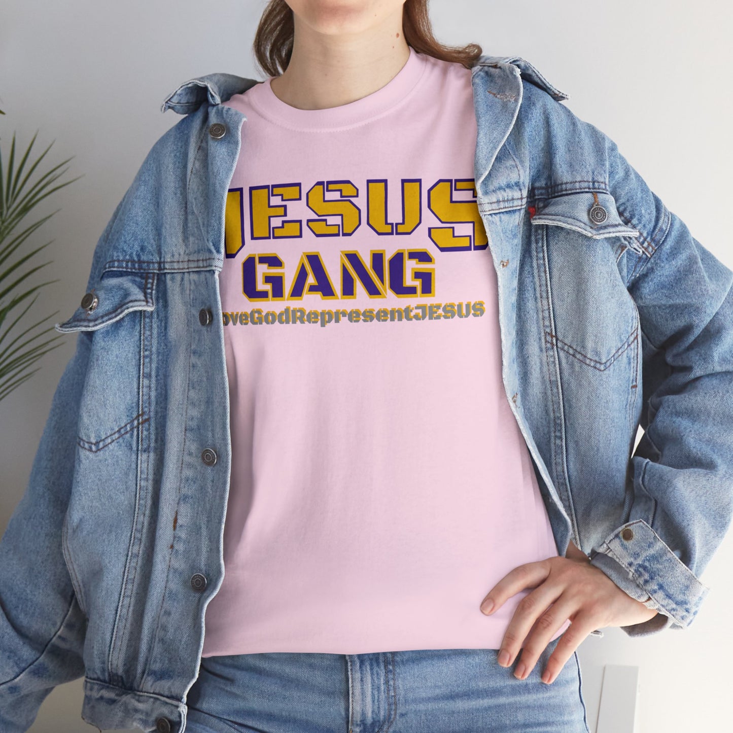 Jesus Gang Purple and Gold