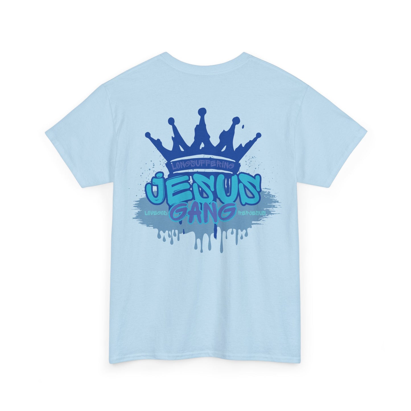 Jesus Gang Fruit of the Spirit, LONGSUFFERING Crown (LIVING WATER BLU)