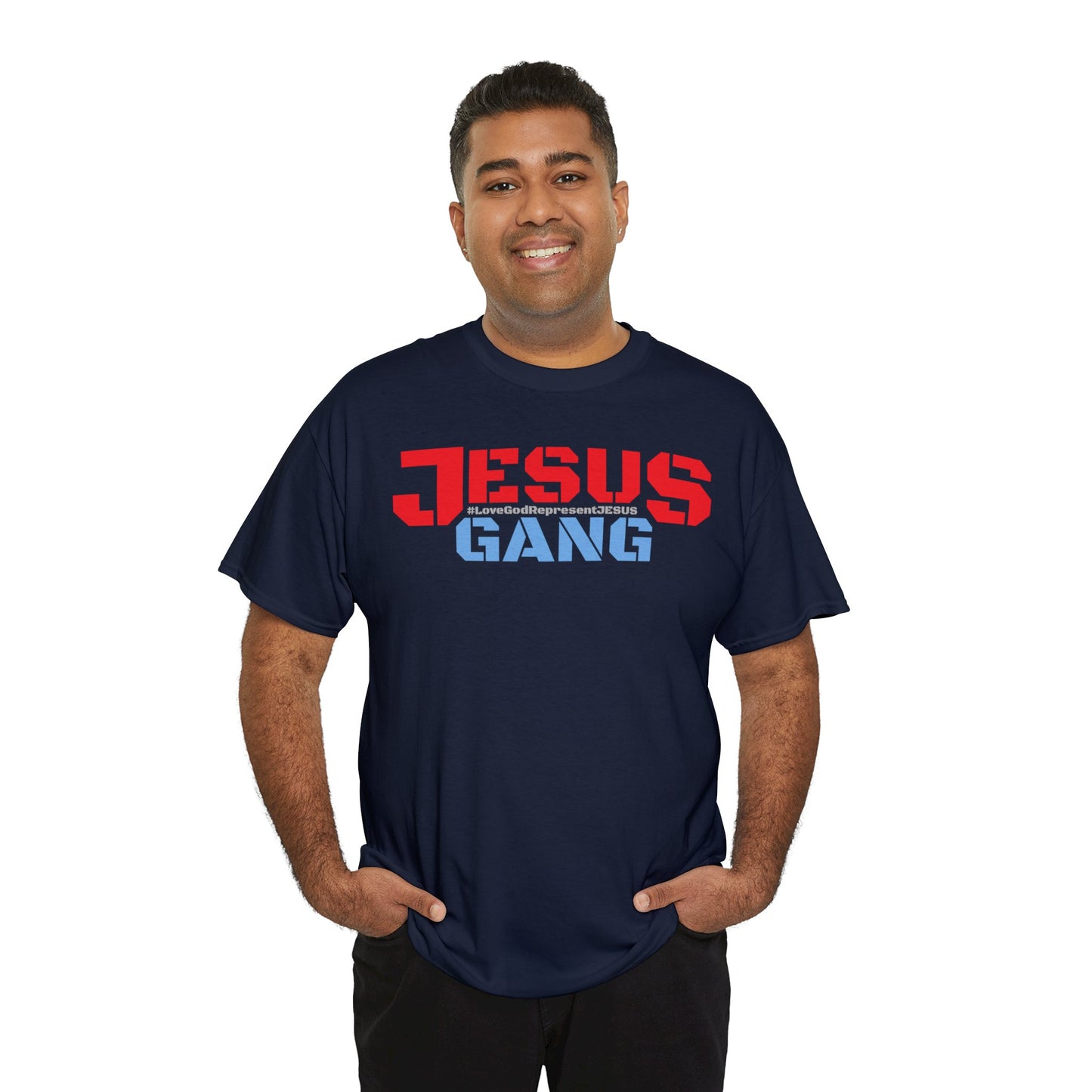 Jesus Gang Army of the Lord CLASSIC version multi-color Tee