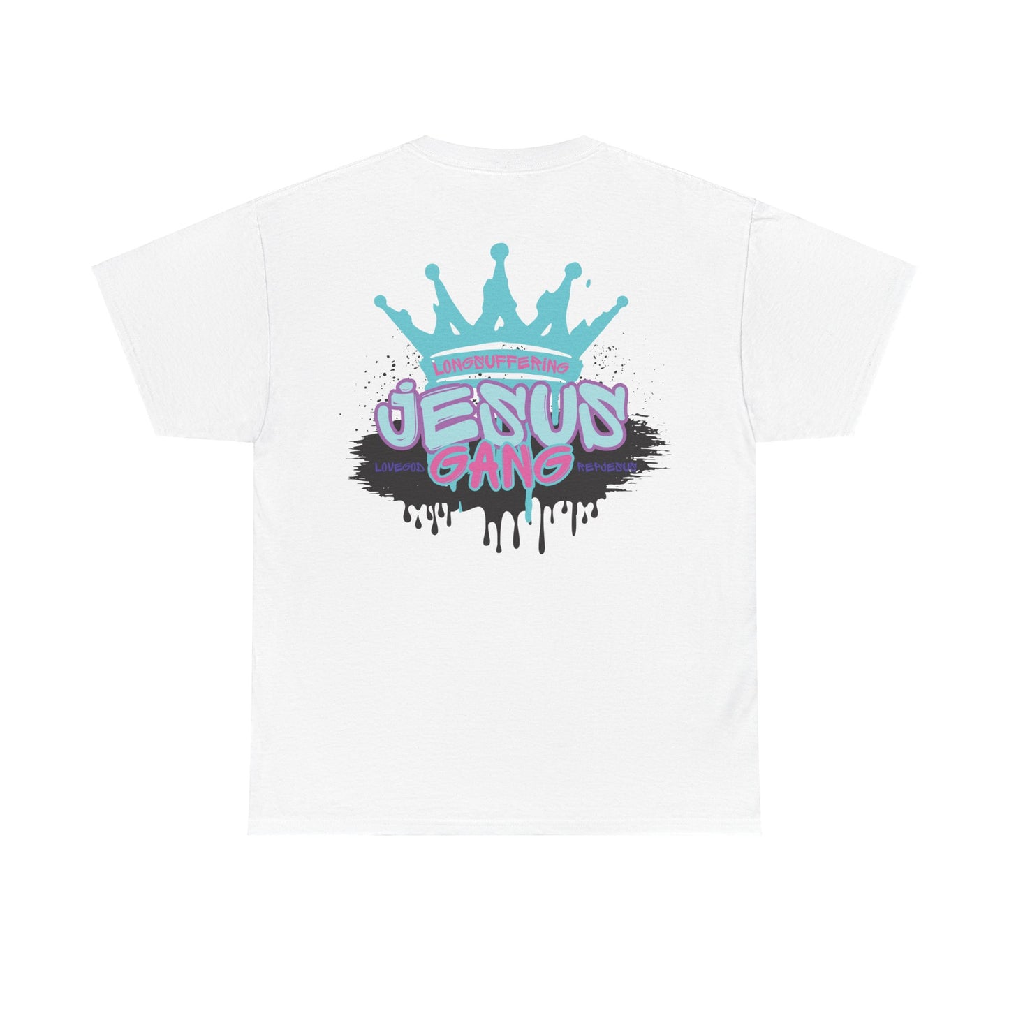 Jesus Gang Fruit of the Spirit, LONGSUFFERING Crown (PINK MAG TEAL)