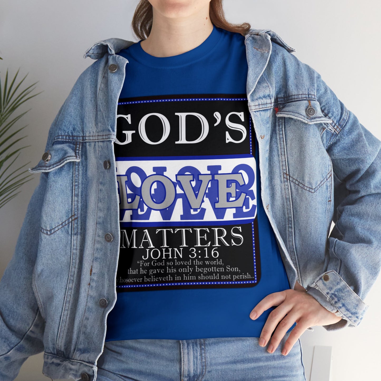 God's Love Matter DCBs Blu BroLove