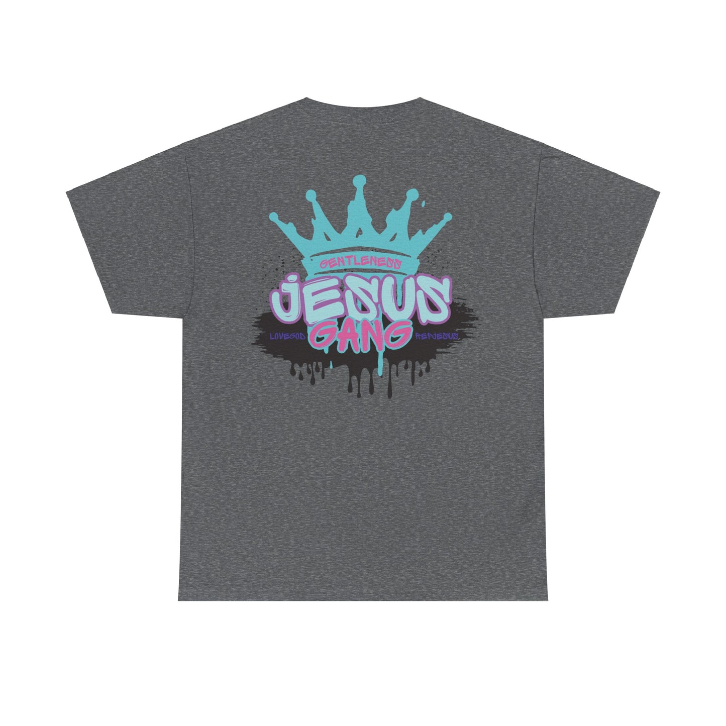 Jesus Gang Fruit of the Spirit, GENTLENESS Crown (PINK MAG TEAL)