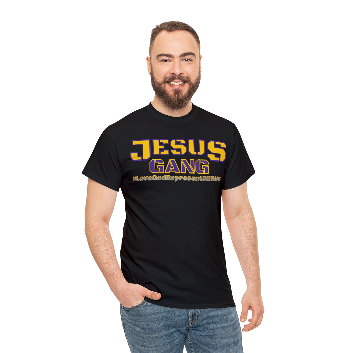 Jesus Gang Purple and Gold