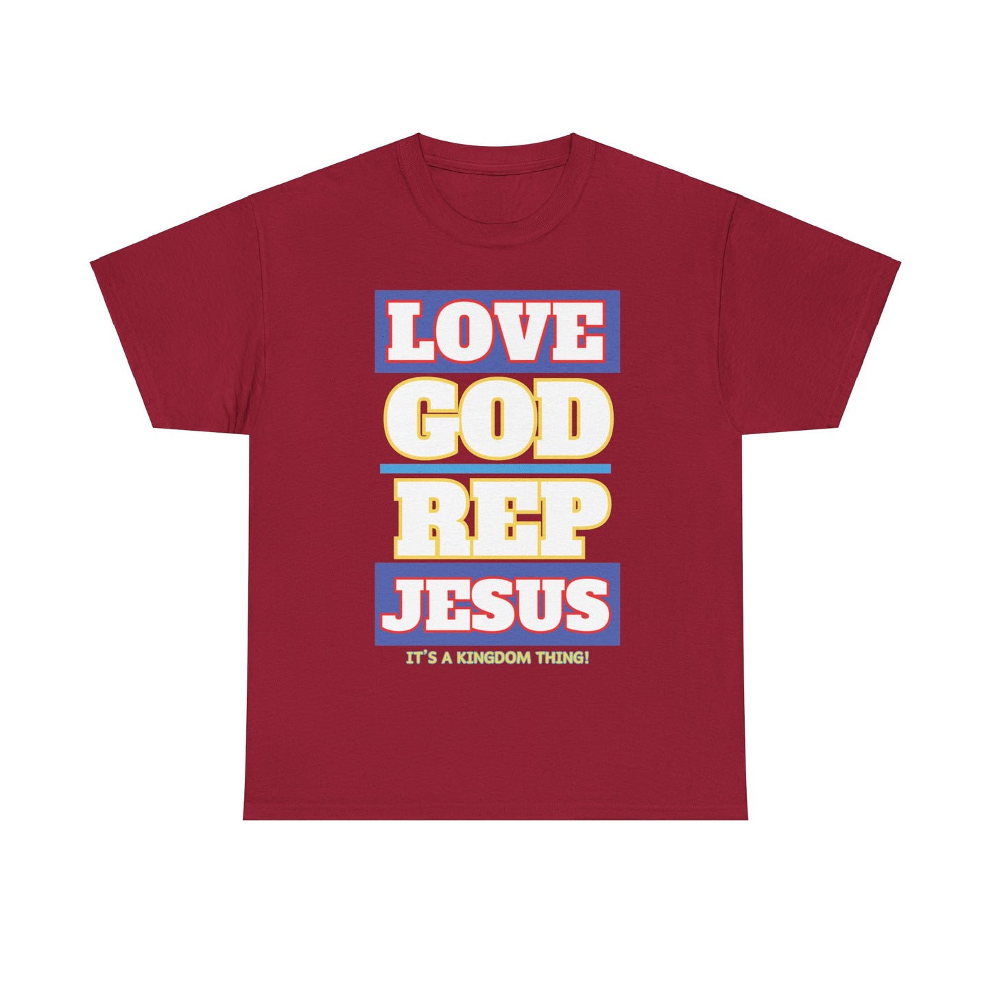 Love God Rep Jesus (Its A Kingdom Thing)