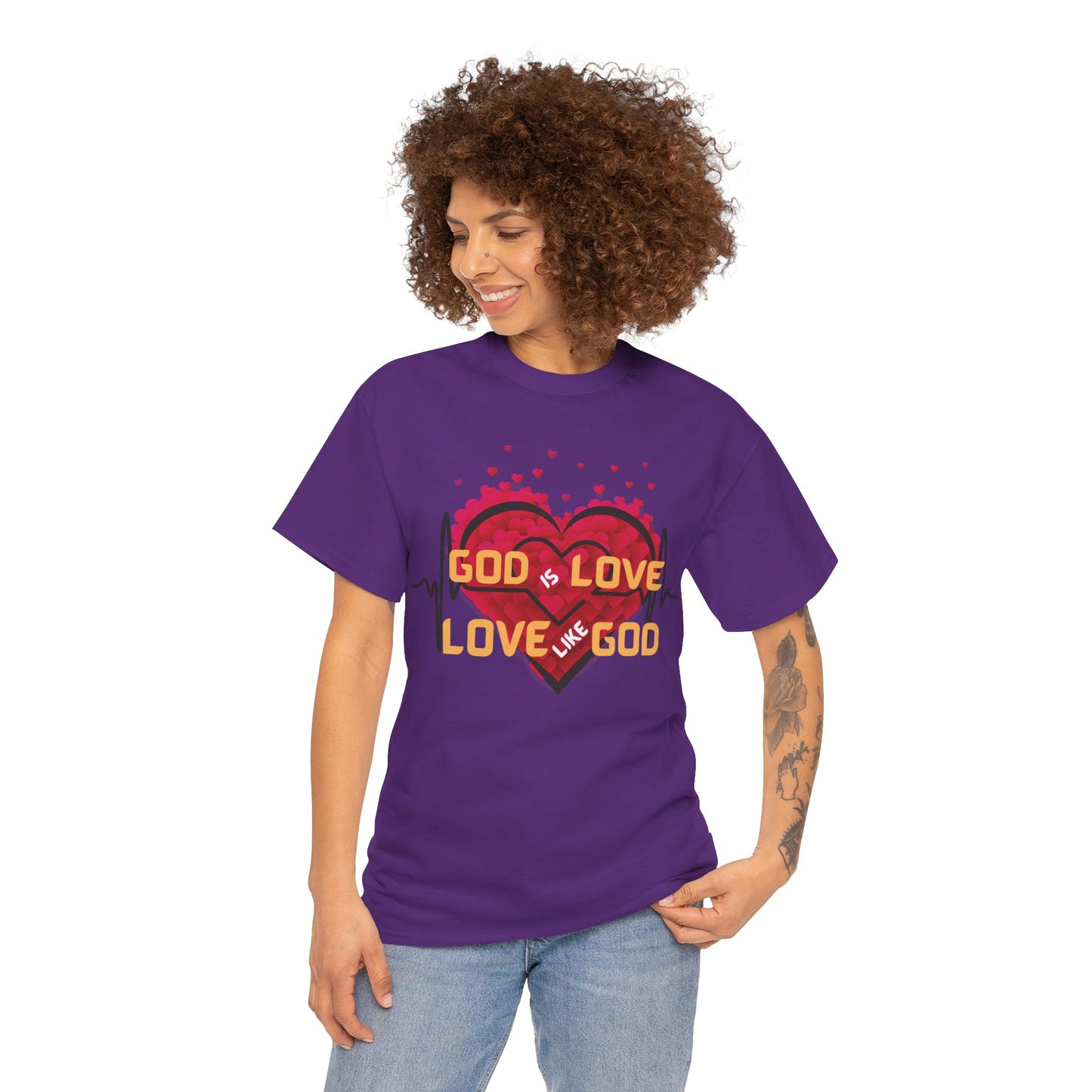 God is Love, Love like God T shirt